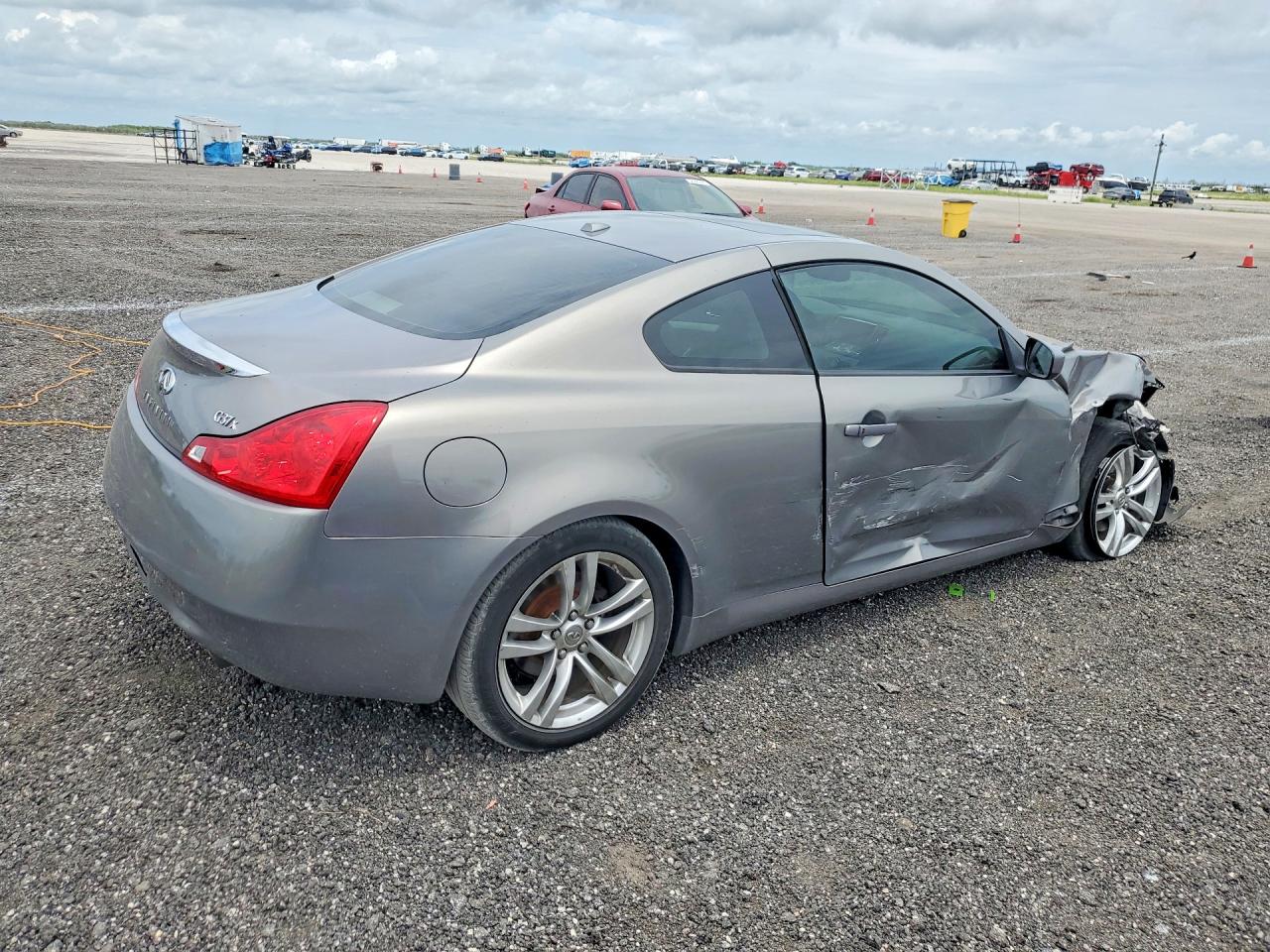 2009 Infiniti G37 Coupe X Gray vin: JNKCV64F29M651389