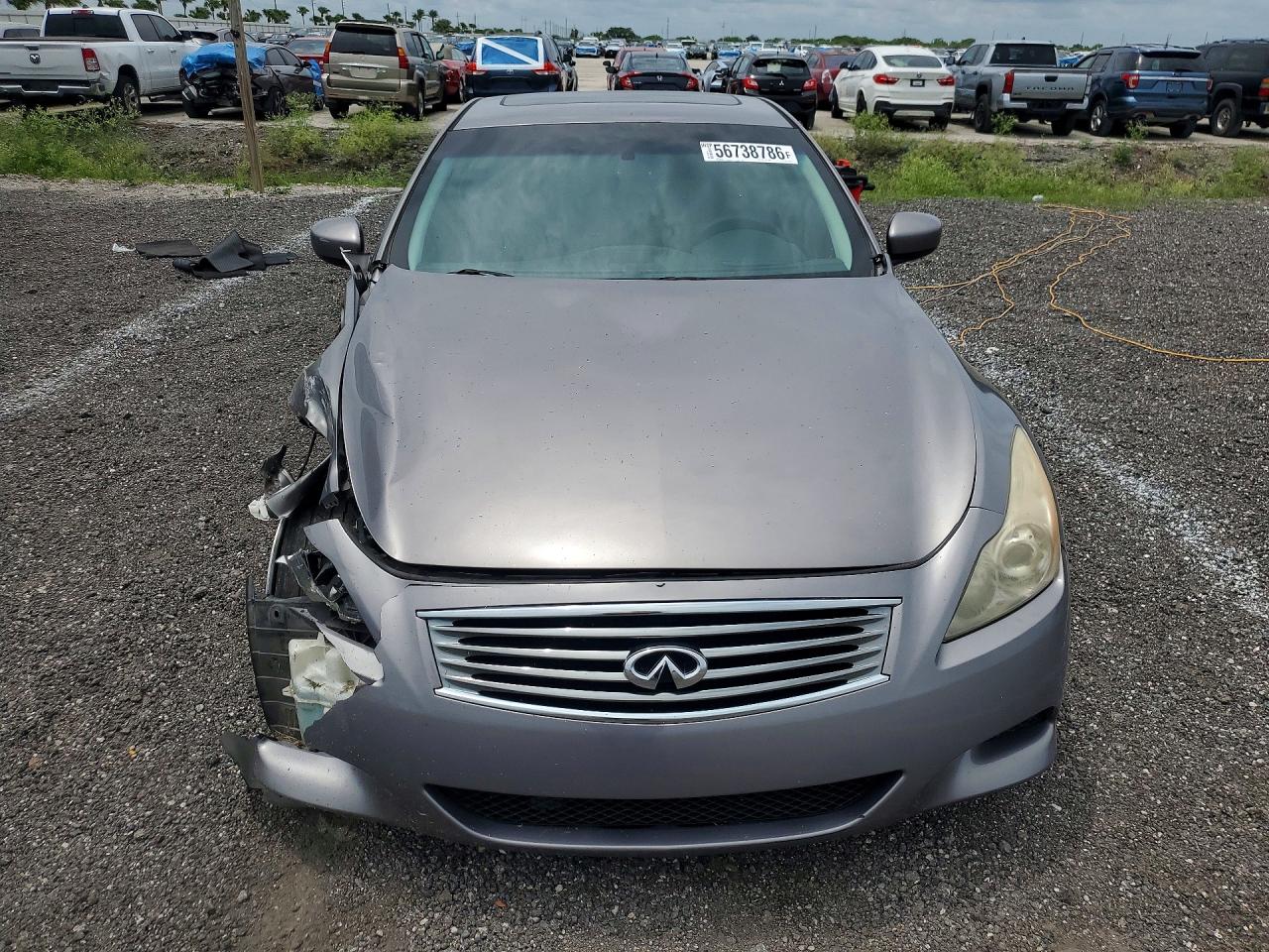 2009 Infiniti G37 Coupe X Gray vin: JNKCV64F29M651389