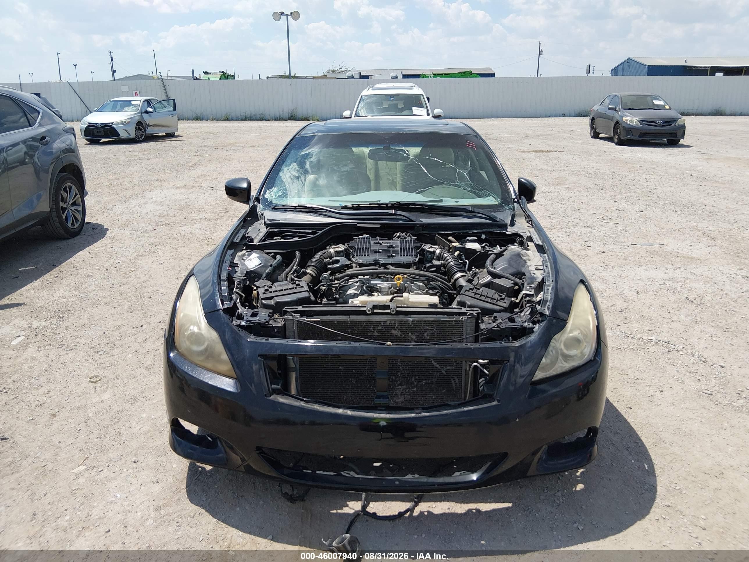 2009 Infiniti G37x Black vin: JNKCV64F39M654026