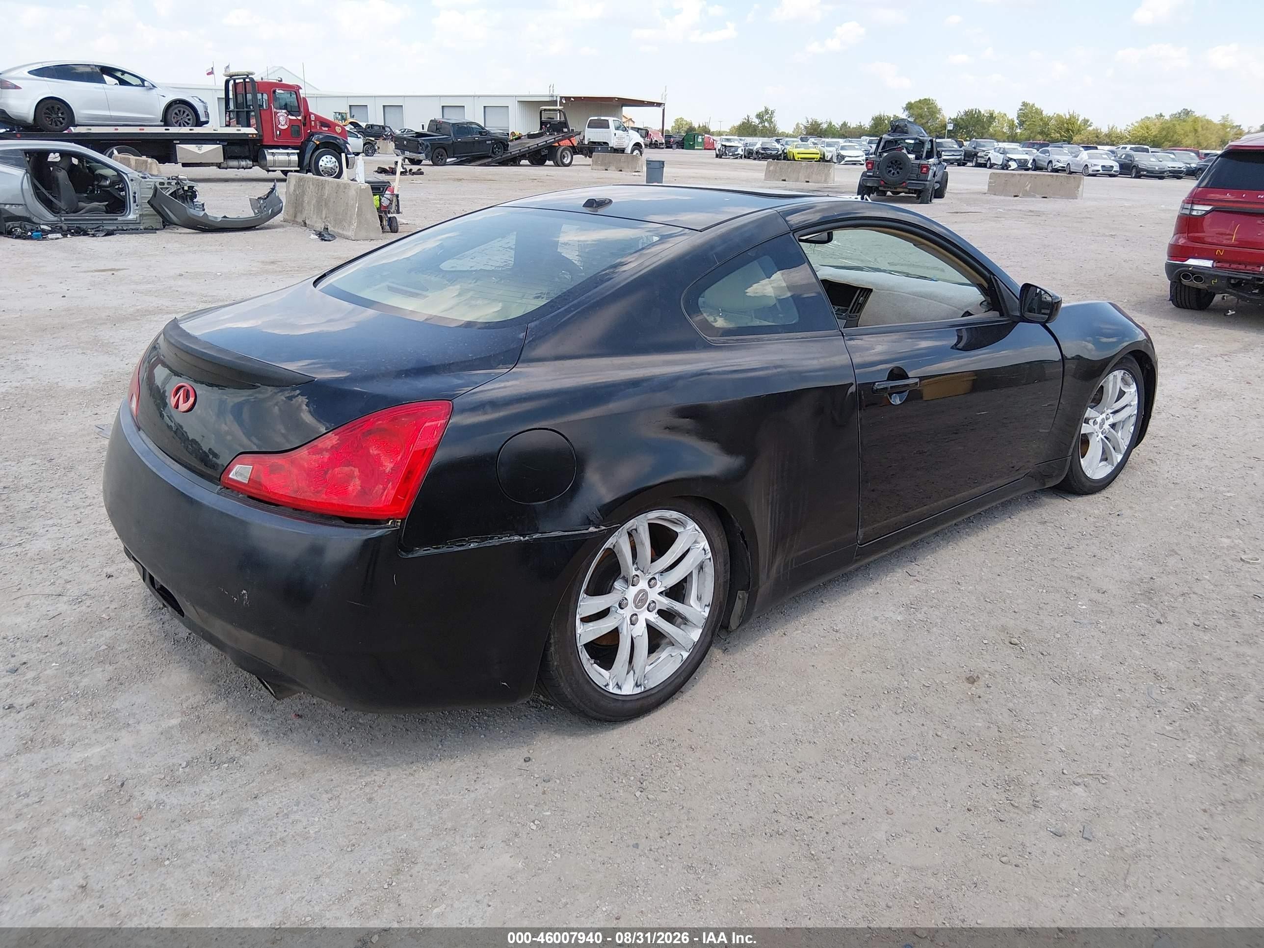 2009 Infiniti G37x Black vin: JNKCV64F39M654026