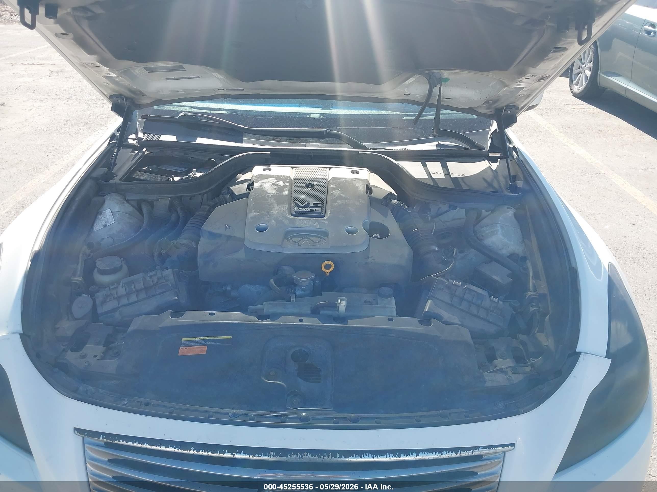 2009 Infiniti G37x   Белый vin: JNKCV64F49M651099