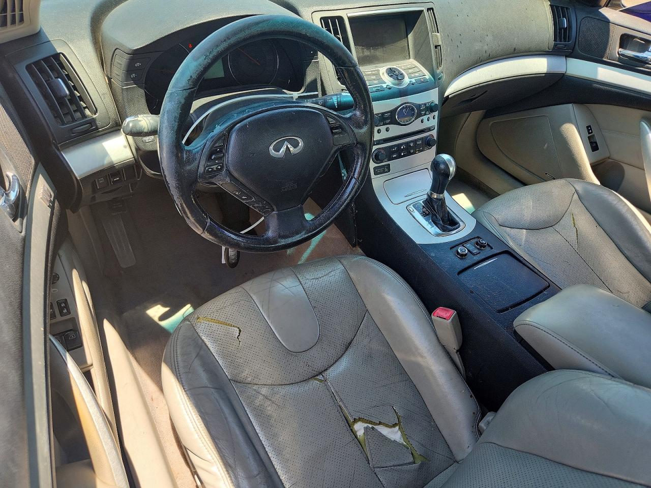 2009 Infiniti G37 Coupe X Gray vin: JNKCV64F49M653600