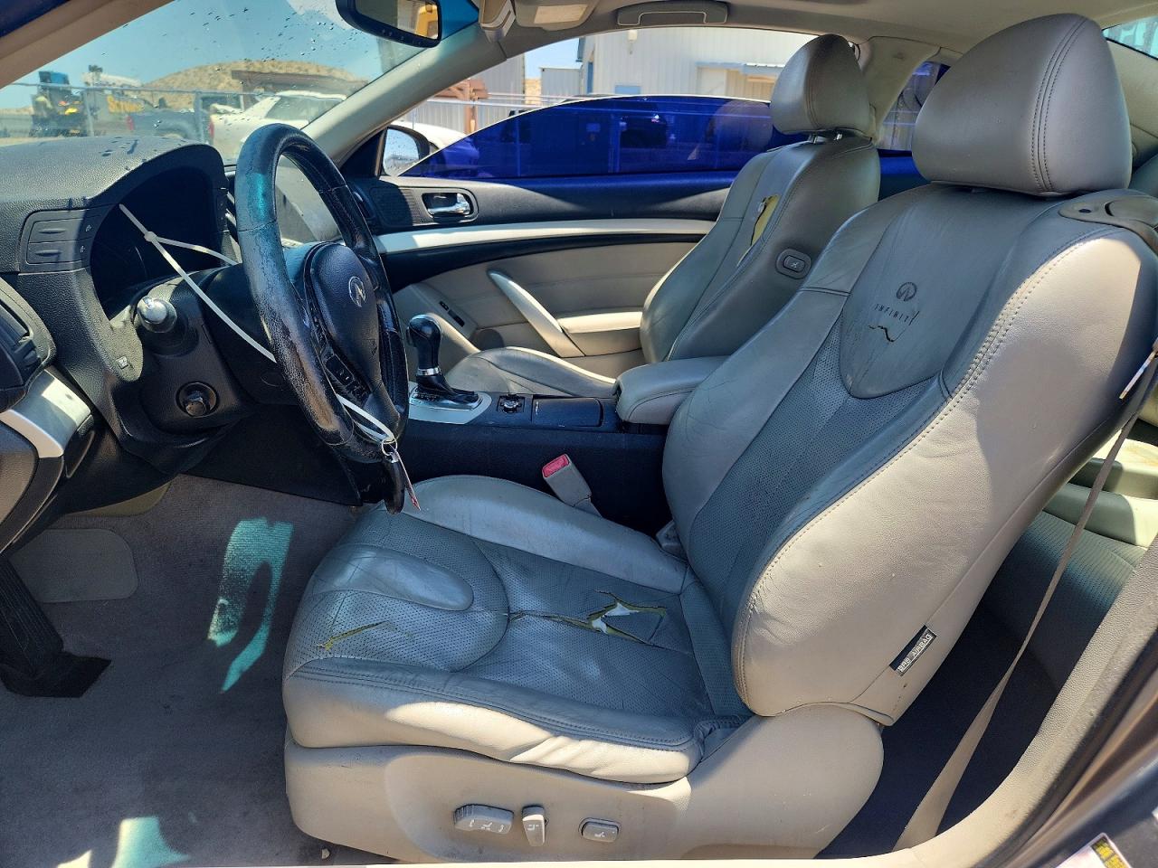 2009 Infiniti G37 Coupe X Gray vin: JNKCV64F49M653600