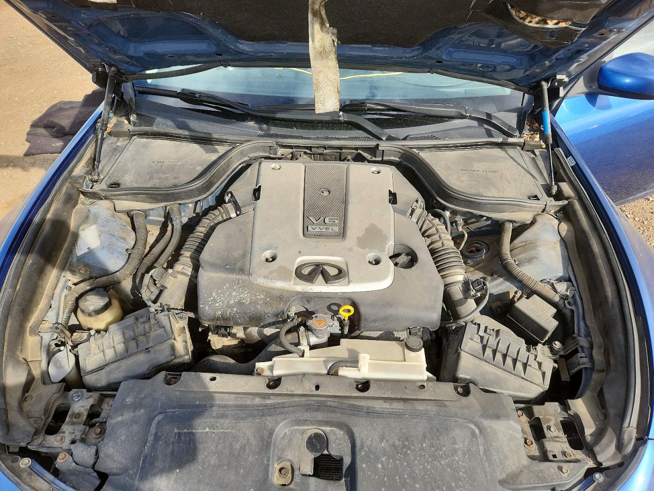 2009 Infiniti G37 Coupe X Blue vin: JNKCV64F59M651225