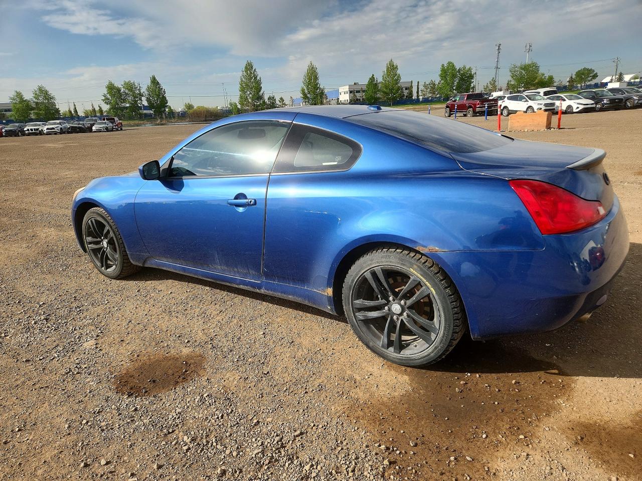 2009 Infiniti G37 Coupe X Blue vin: JNKCV64F59M651225