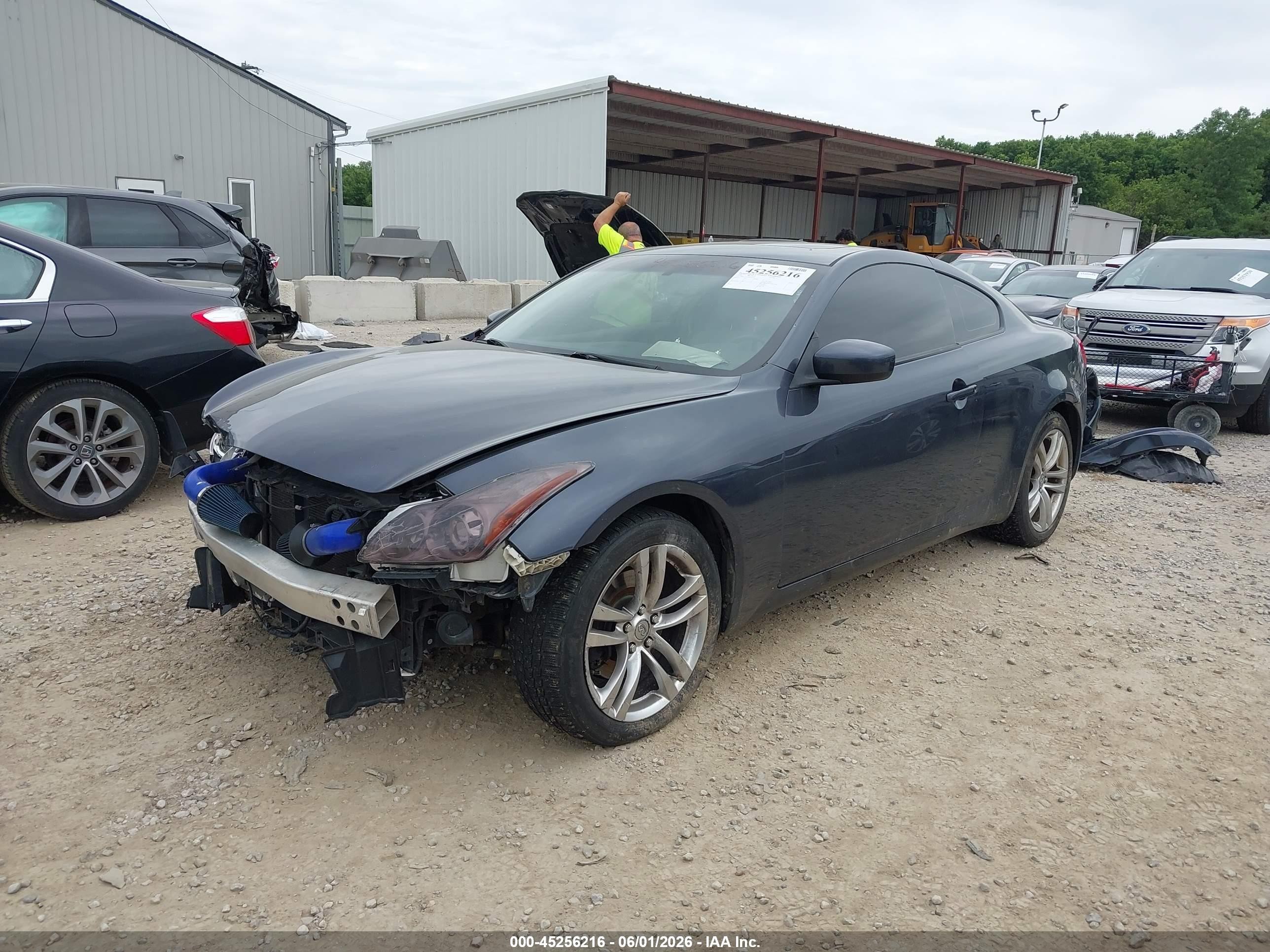 2009 Infiniti G37x   Синий vin: JNKCV64F69M653260