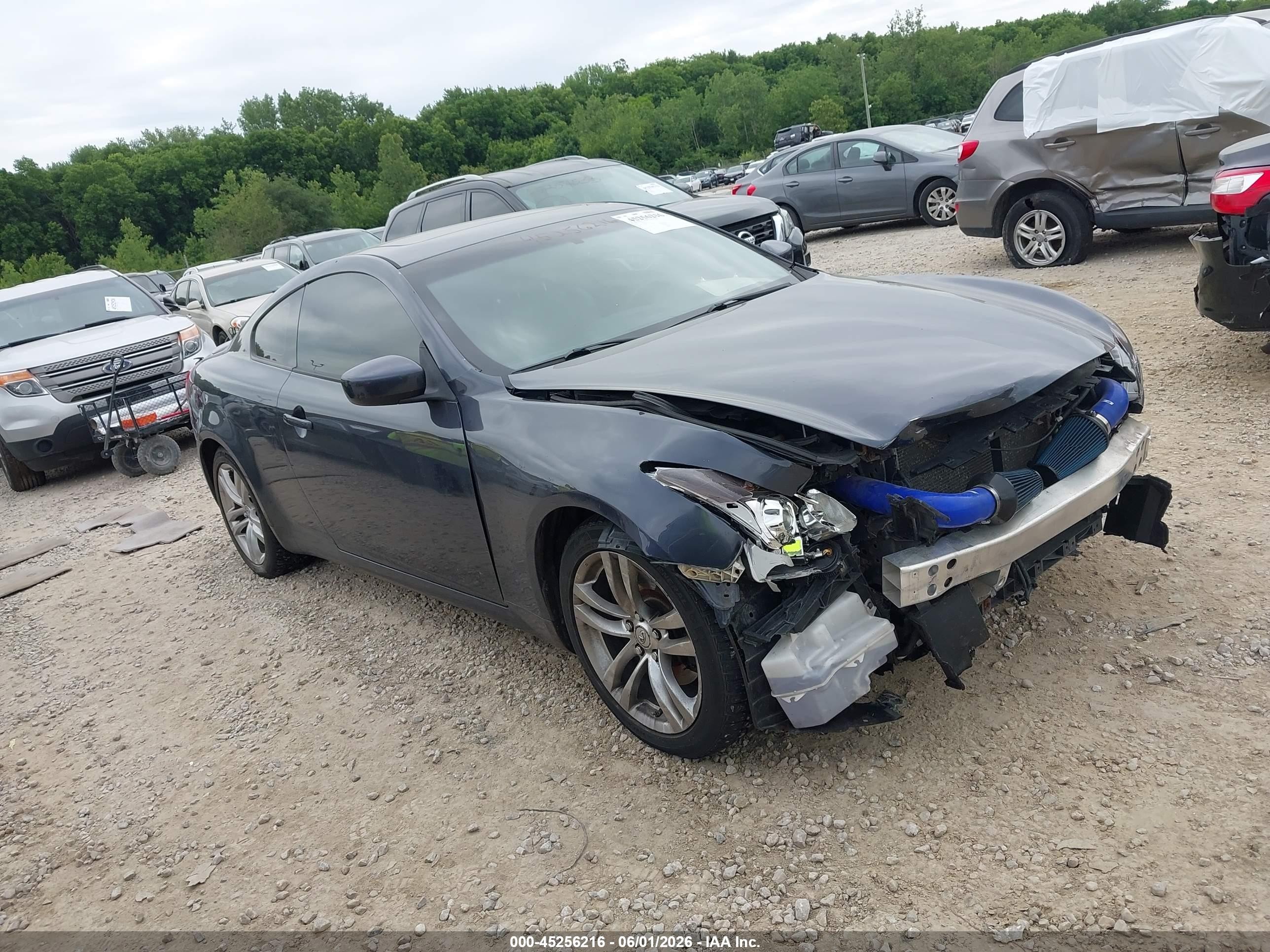 2009 Infiniti G37x   Синий vin: JNKCV64F69M653260