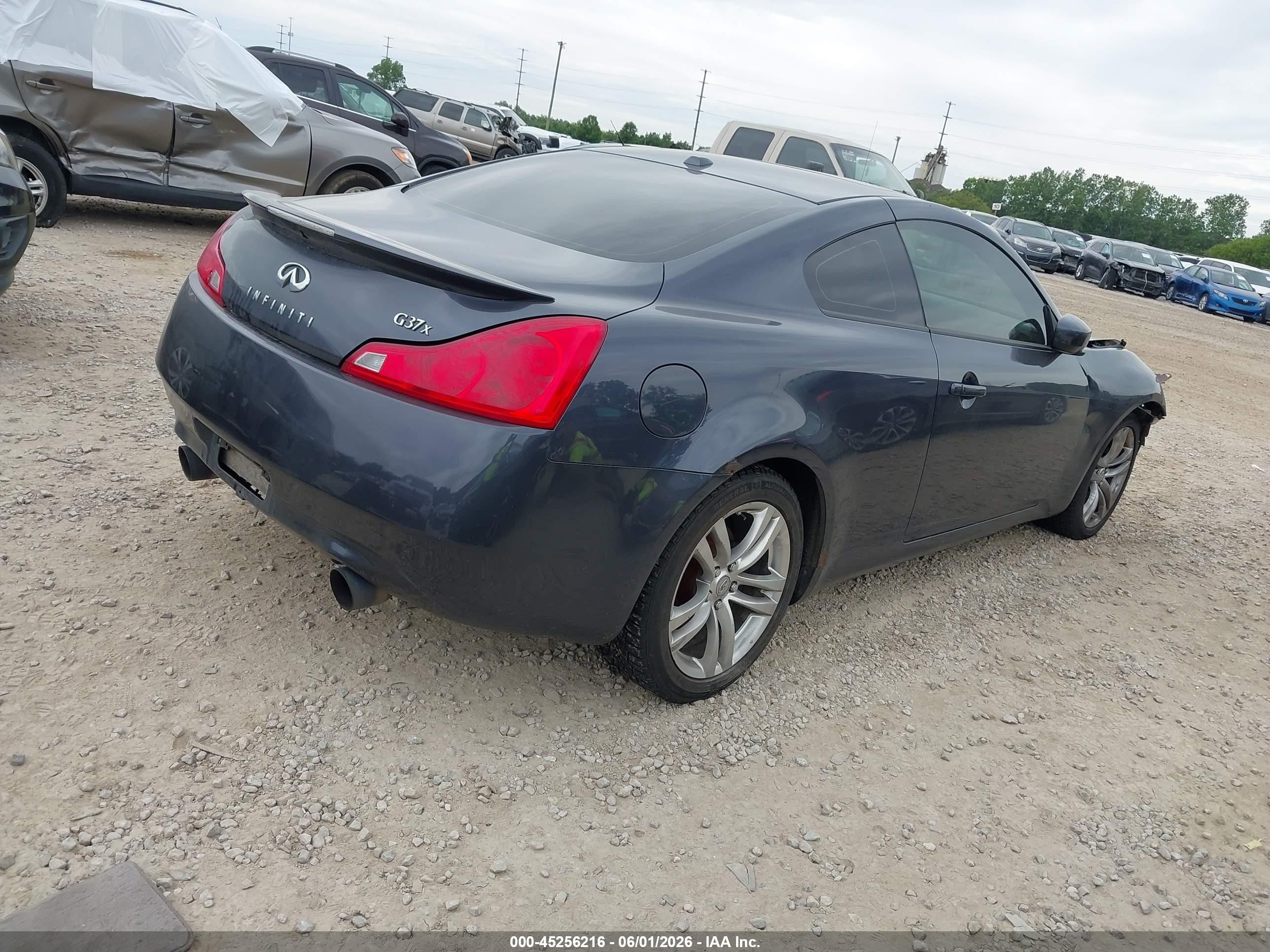 2009 Infiniti G37x   Синий vin: JNKCV64F69M653260