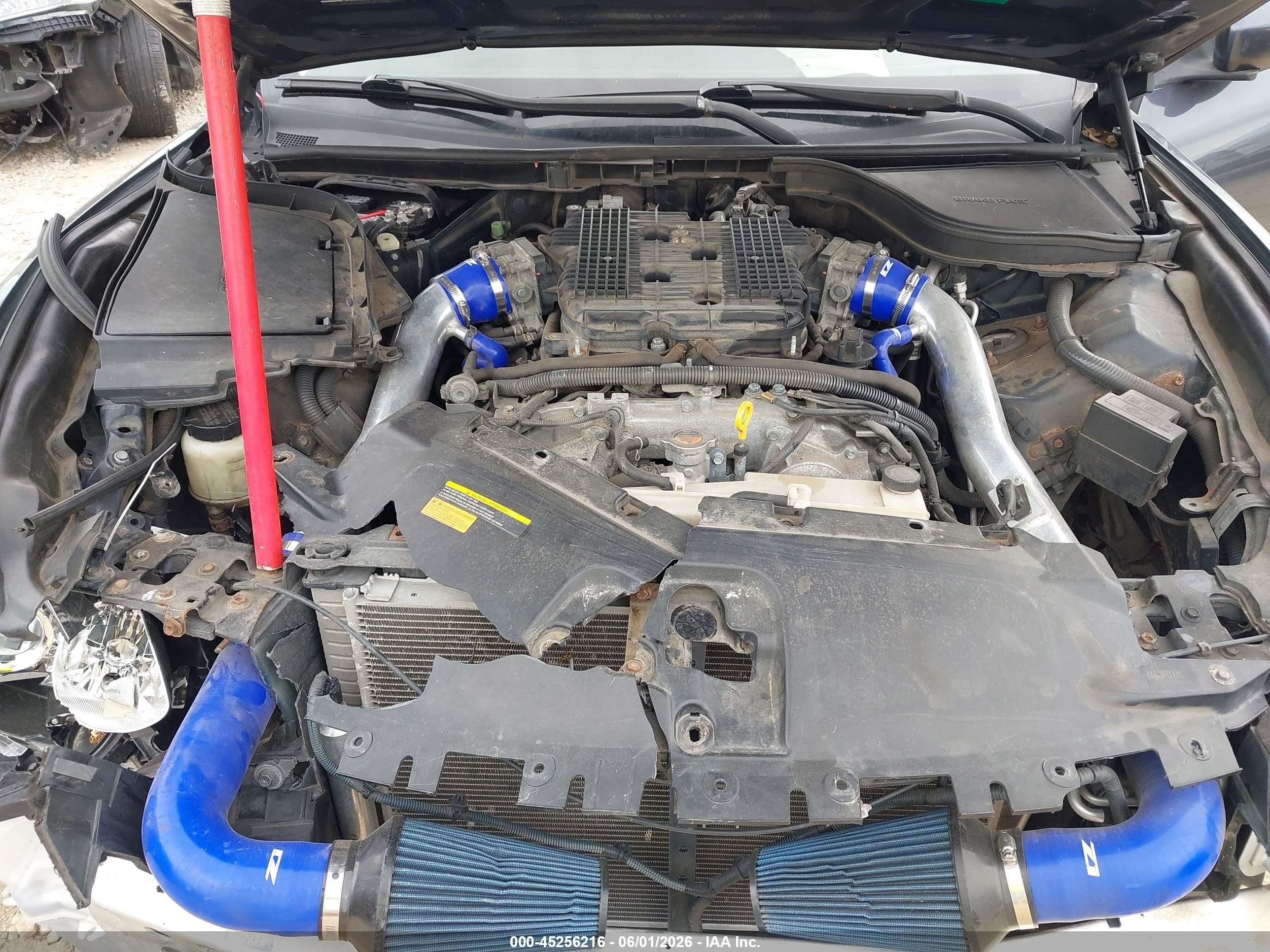 2009 Infiniti G37x   Синий vin: JNKCV64F69M653260