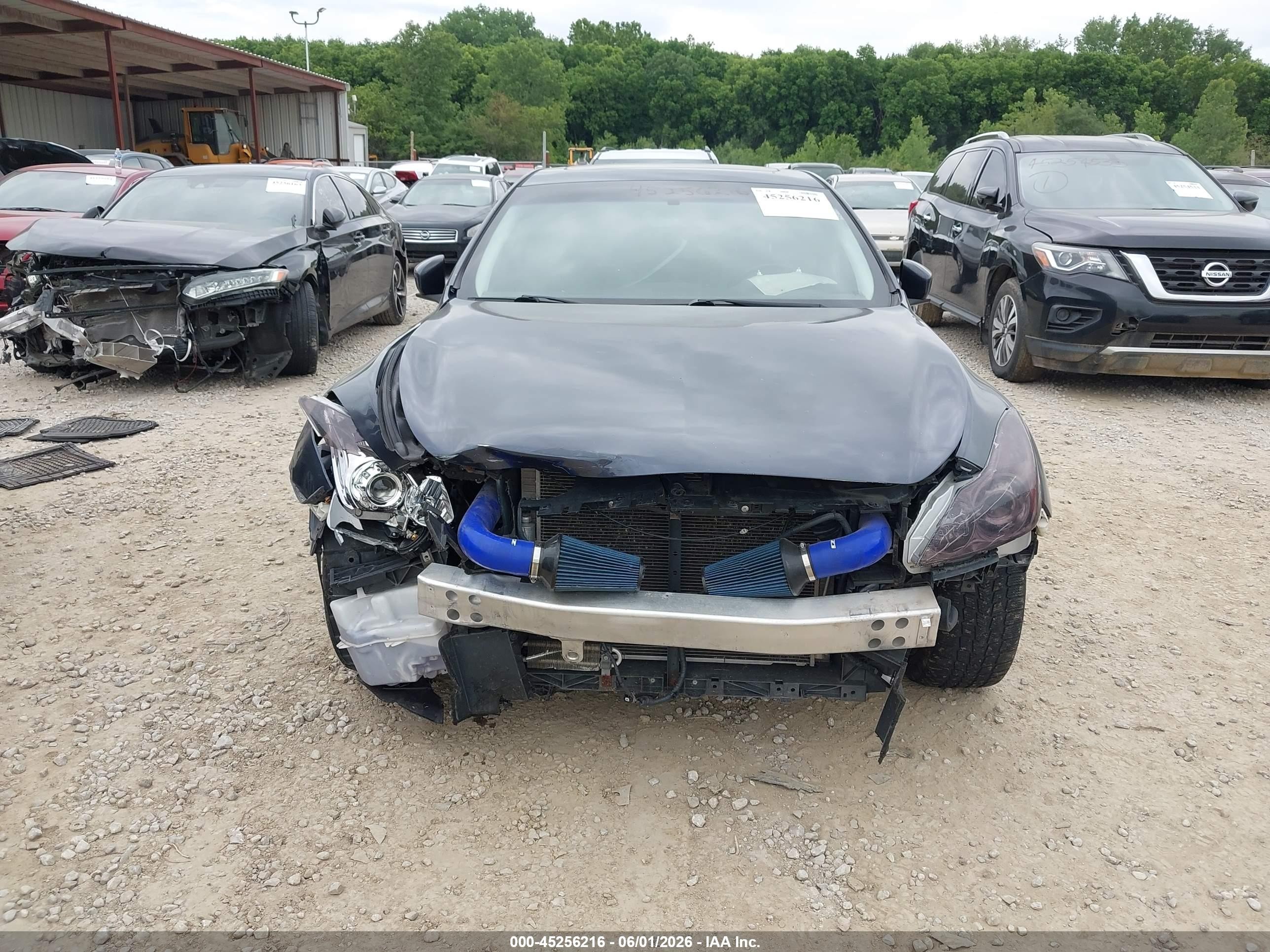 2009 Infiniti G37x   Синий vin: JNKCV64F69M653260
