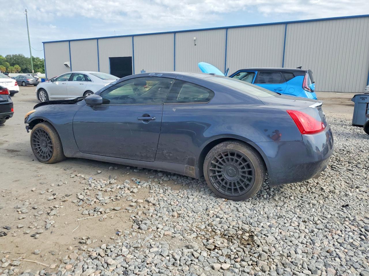 2009 Infiniti G37 Coupe X Gray vin: JNKCV64F79M652098