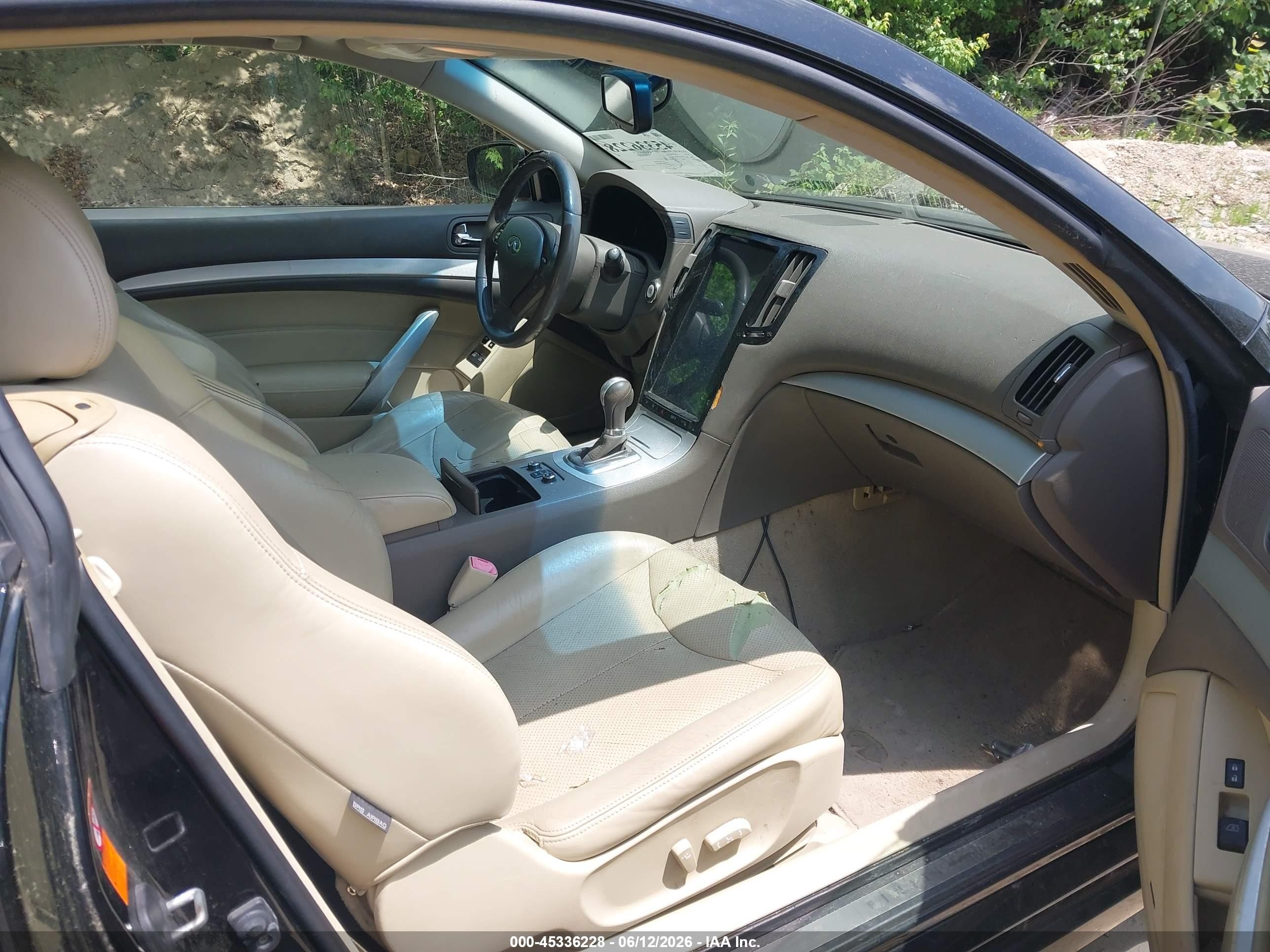 2009 Infiniti G37x Black vin: JNKCV64F79M653560
