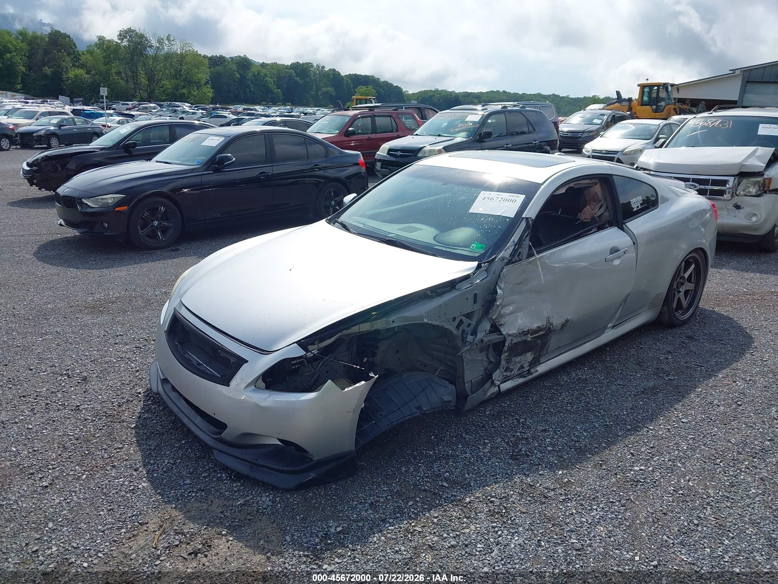 2009 Infiniti G37x   Серебряный vin: JNKCV64FX9M653455