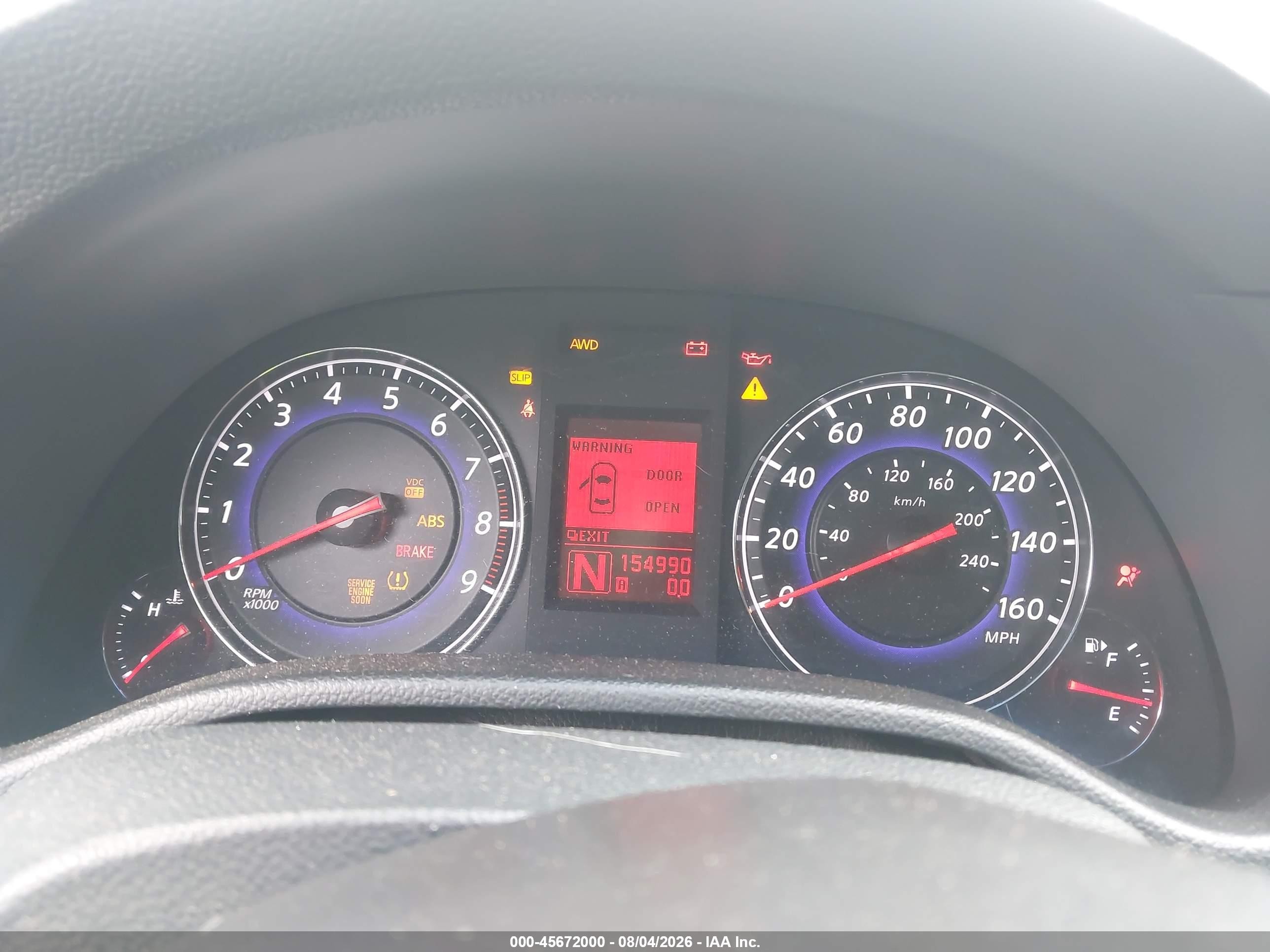 2009 Infiniti G37x   Серебряный vin: JNKCV64FX9M653455