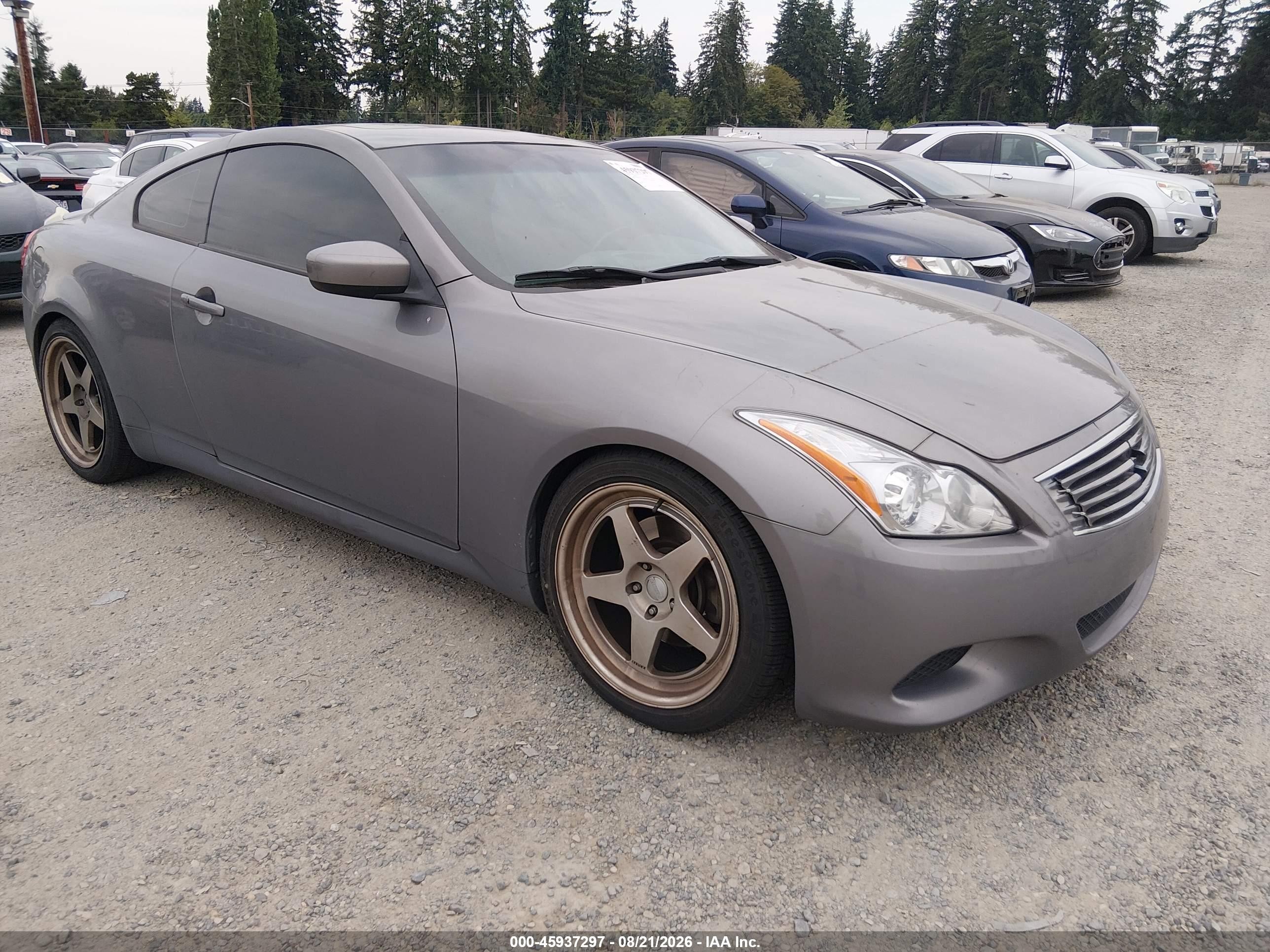 2009 Infiniti G37x   Серый vin: JNKCV64FX9M654766