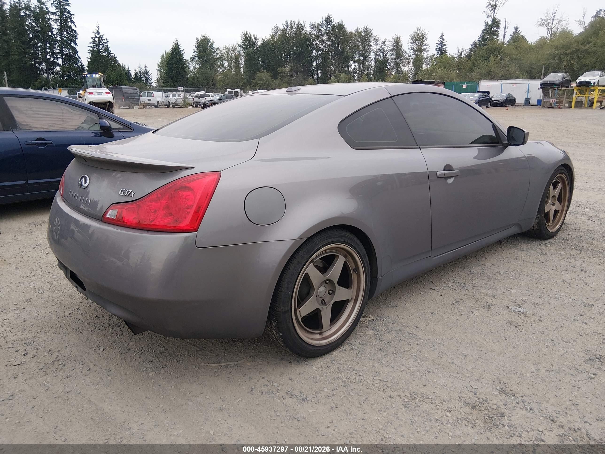 2009 Infiniti G37x   Серый vin: JNKCV64FX9M654766