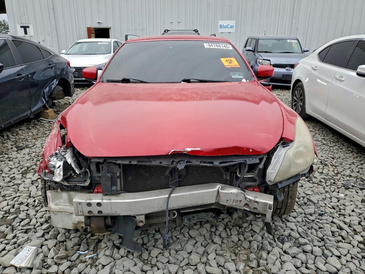 2009 Infiniti G37 Convertible Base Red vin: JNKCV66E09M723341