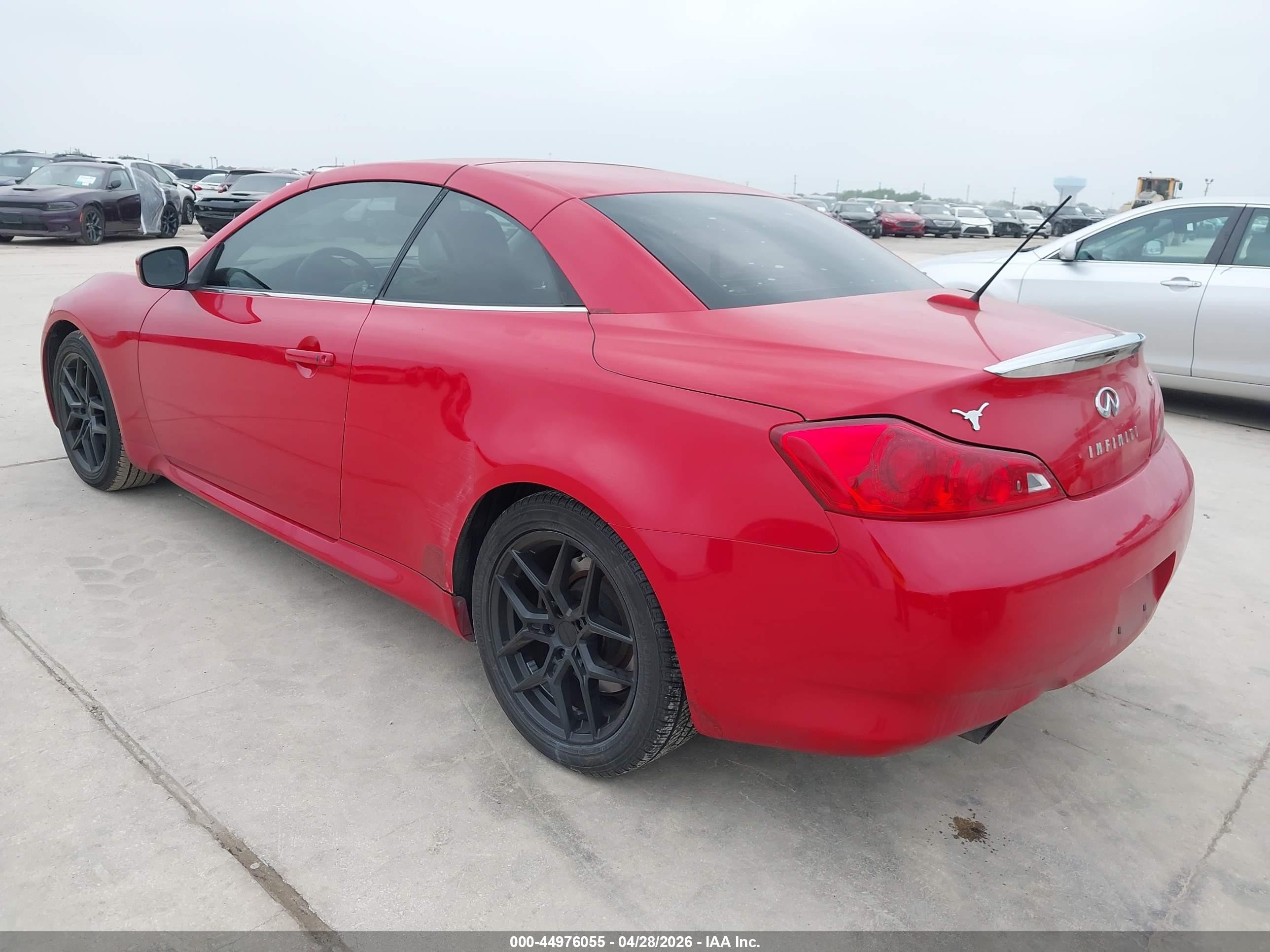 2009 Infiniti G37   Red vin: JNKCV66E19M723784