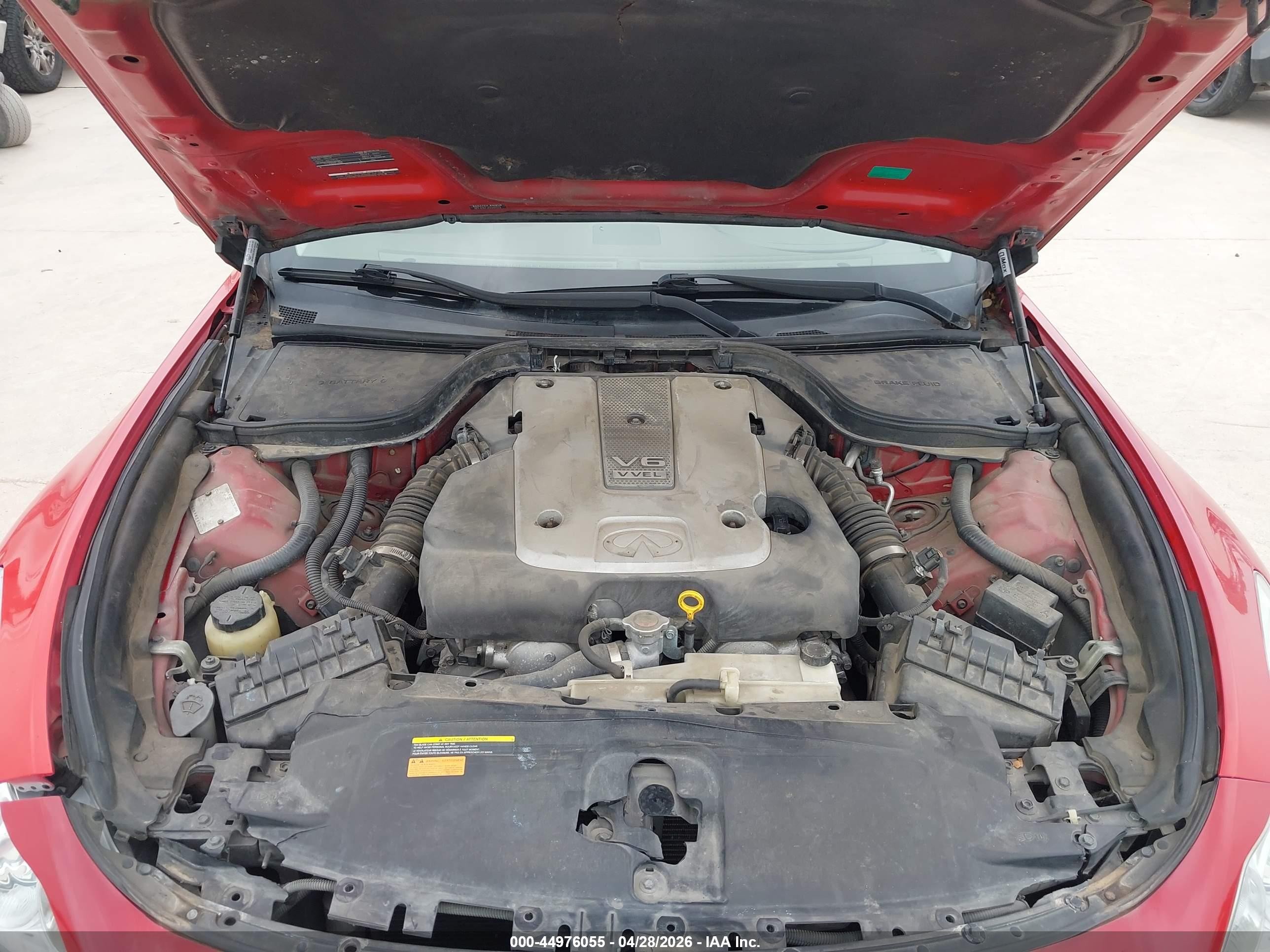 2009 Infiniti G37   Red vin: JNKCV66E19M723784