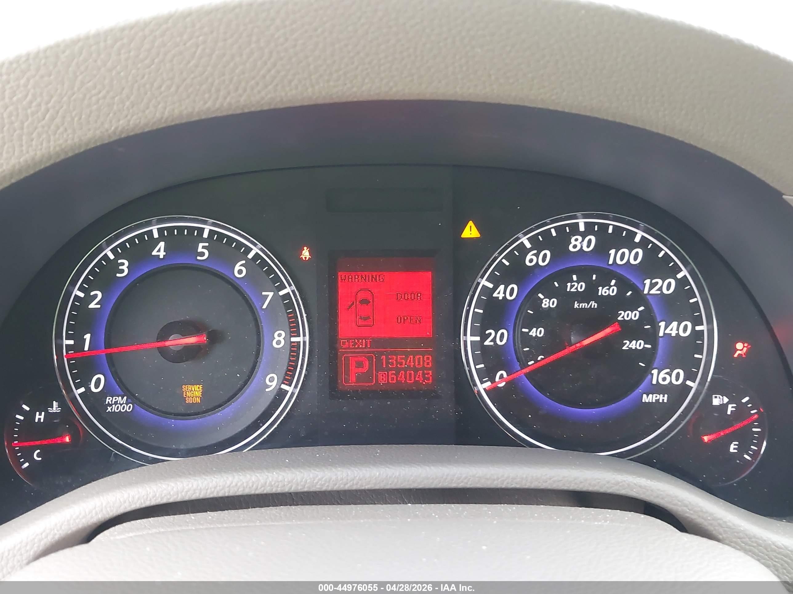 2009 Infiniti G37   Red vin: JNKCV66E19M723784