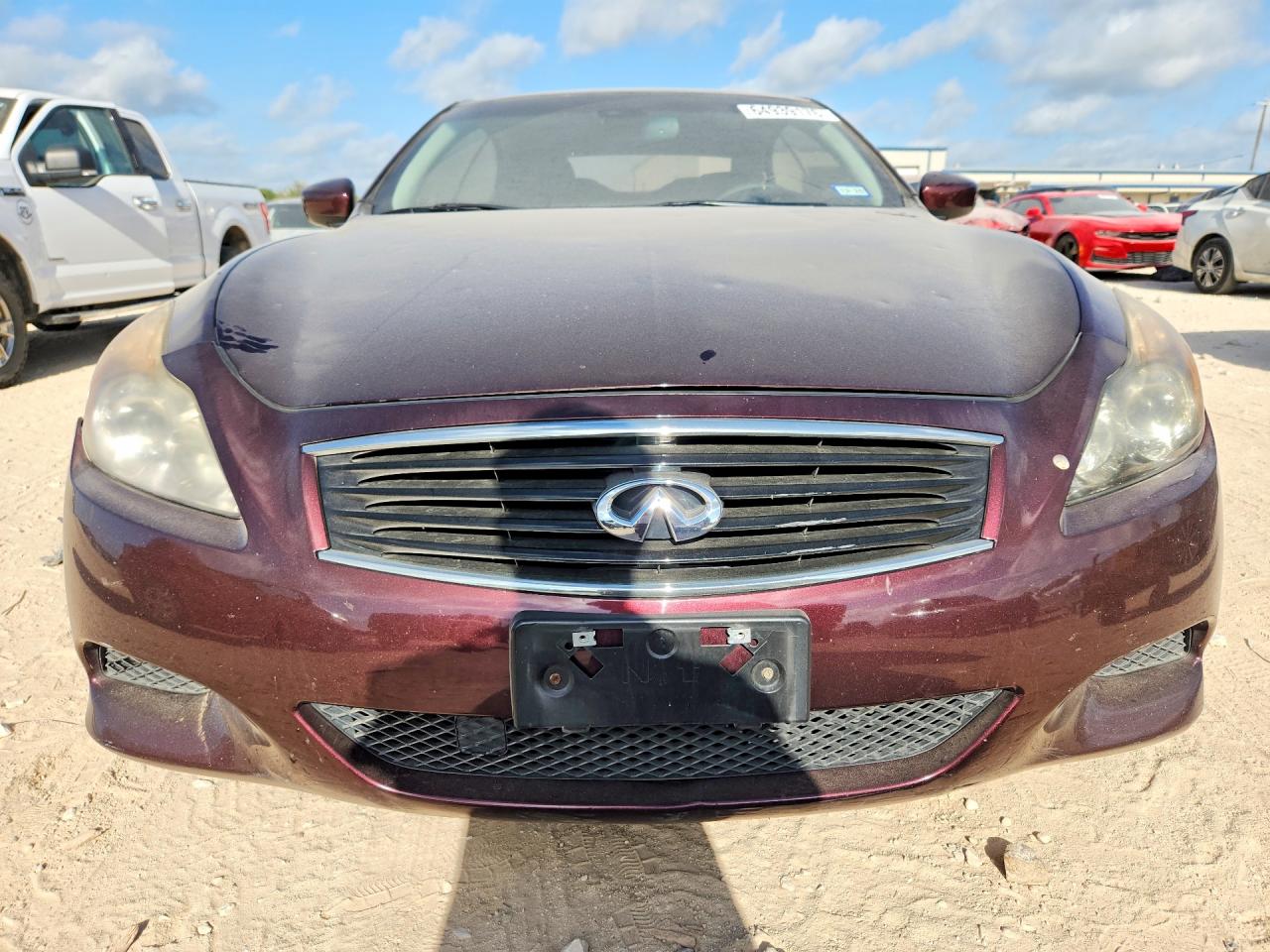 2009 Infiniti G37 Convertible Base Purple vin: JNKCV66E19M724983