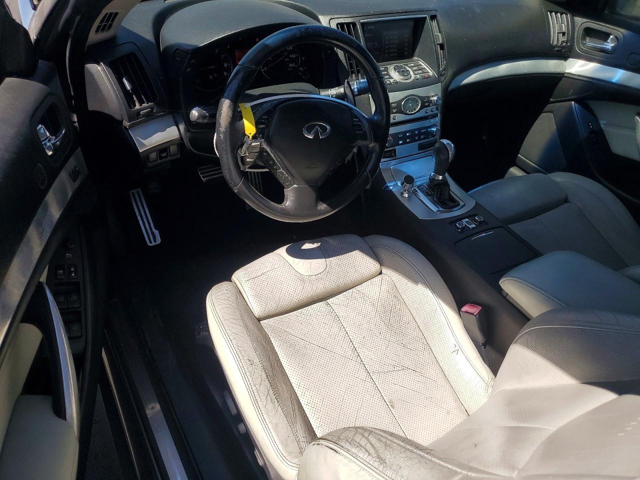2009 Infiniti G37 Convertible Base Серый vin: JNKCV66E29M722644