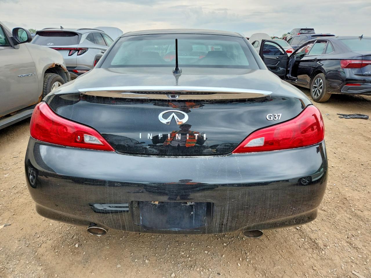 2009 Infiniti G37 Base/sport Black vin: JNKCV66E29M723843