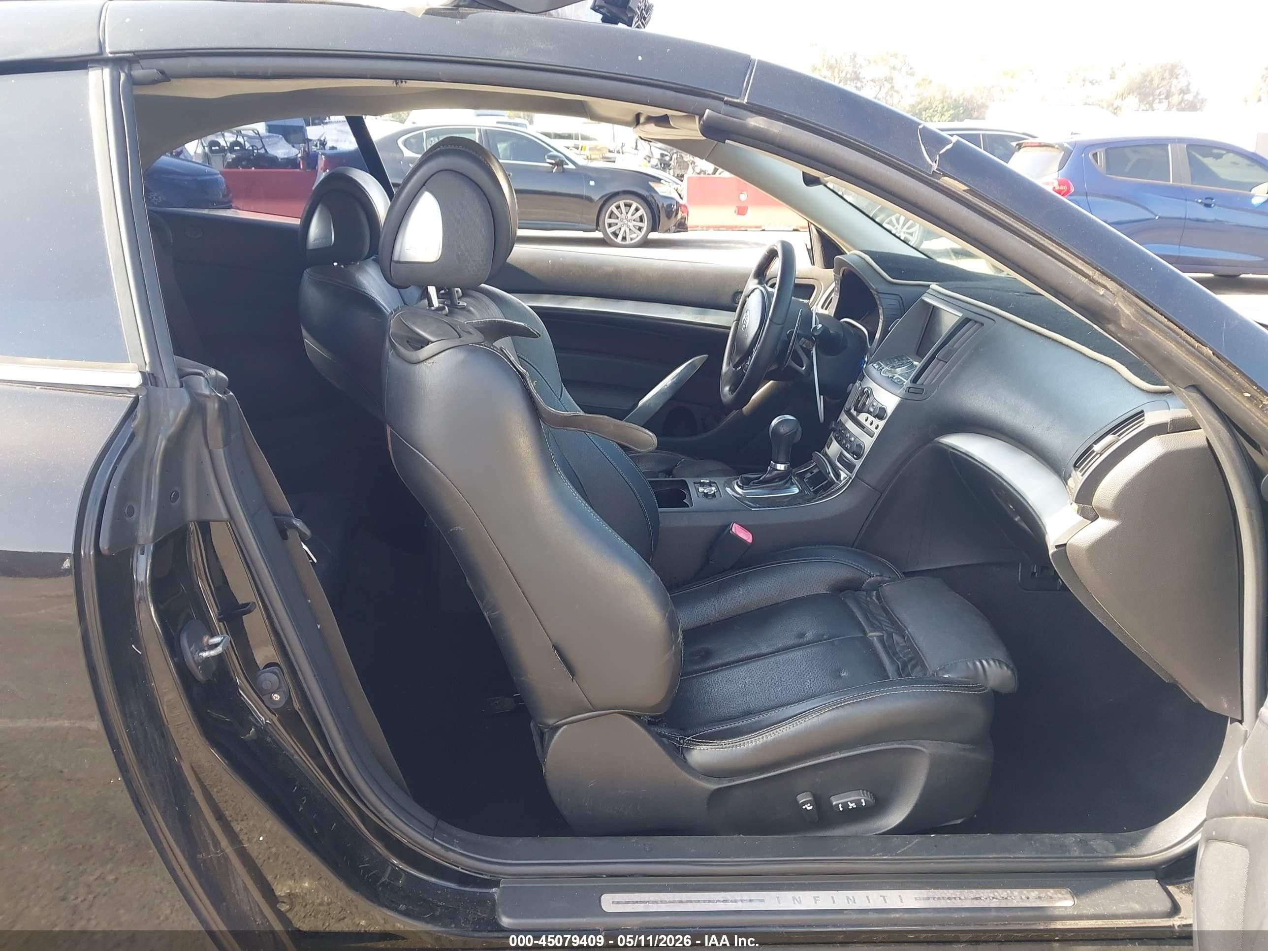 2009 Infiniti G37   Black vin: JNKCV66E49M721642