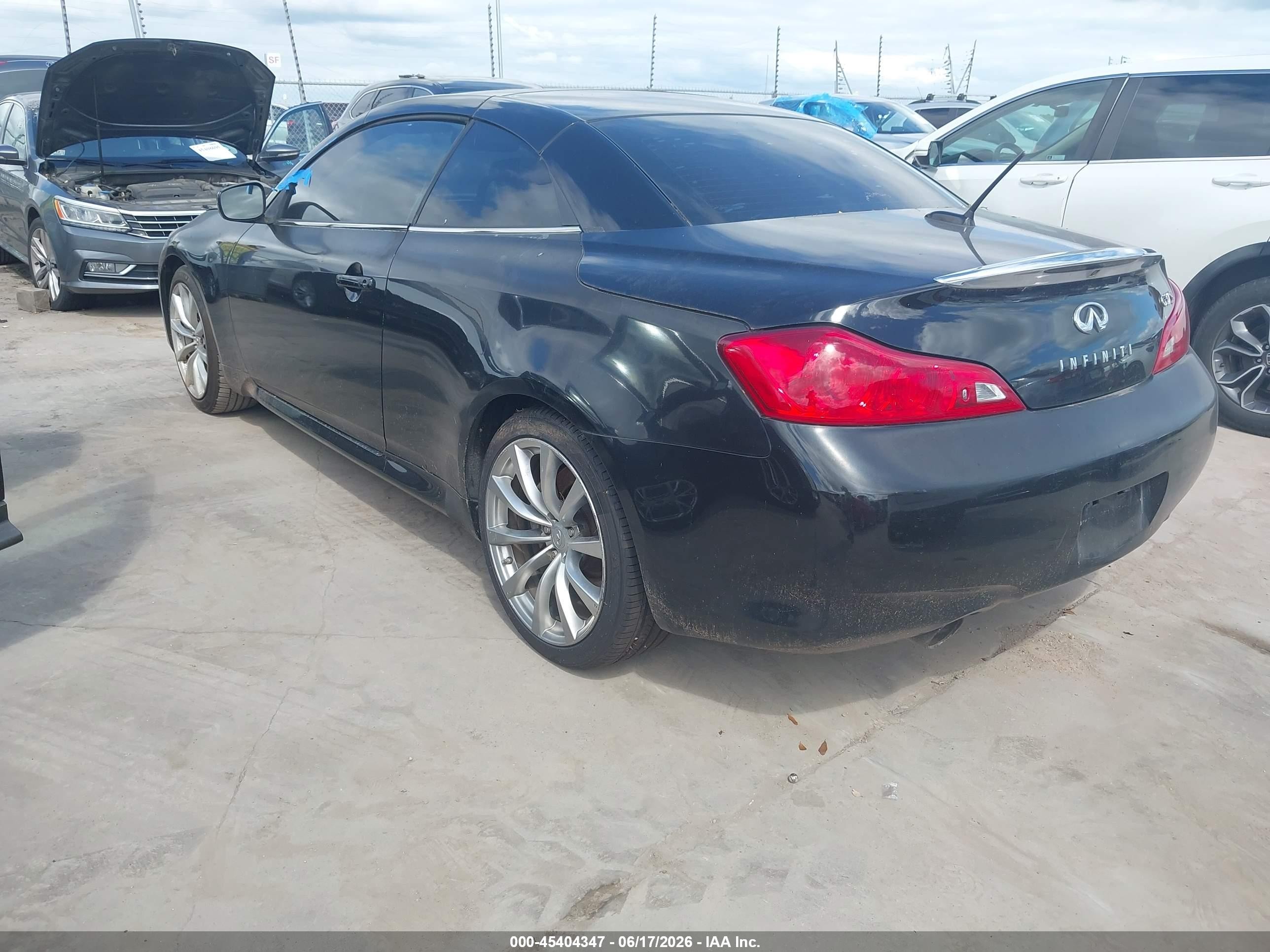 2009 Infiniti G37   Black vin: JNKCV66E49M722838