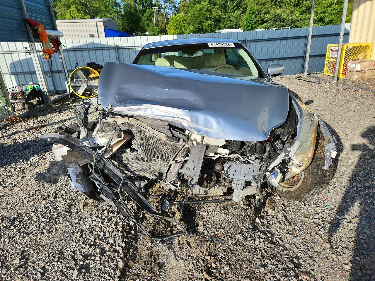 2009 Infiniti G37 Convertible Base Синий vin: JNKCV66E49M724170
