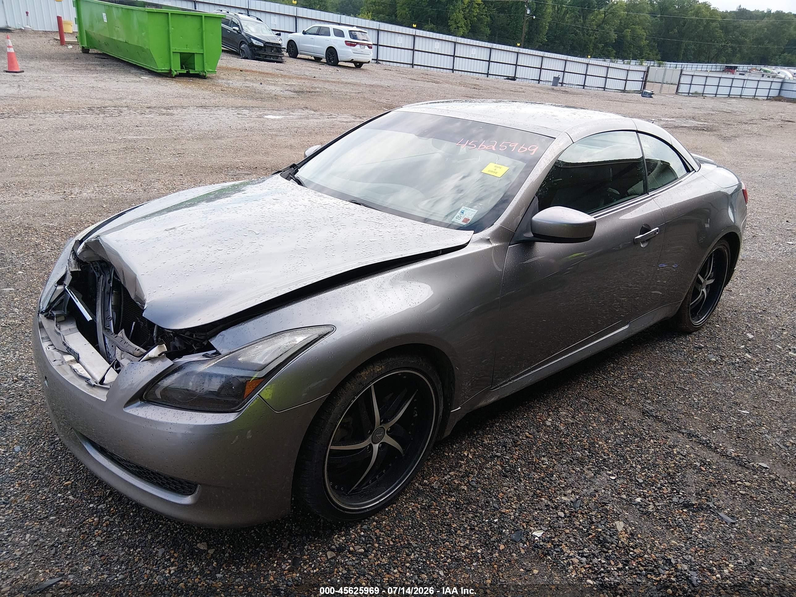 2009 Infiniti G37   Silver vin: JNKCV66E59M723447