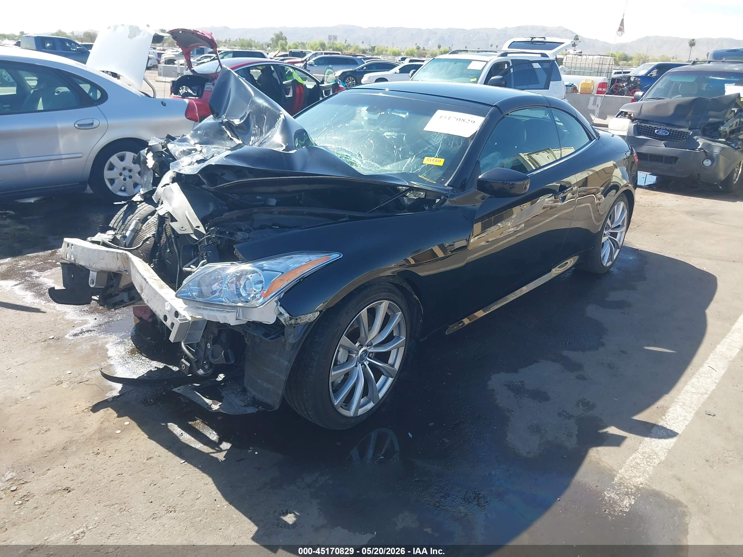 2009 Infiniti G37   Black vin: JNKCV66E59M724288