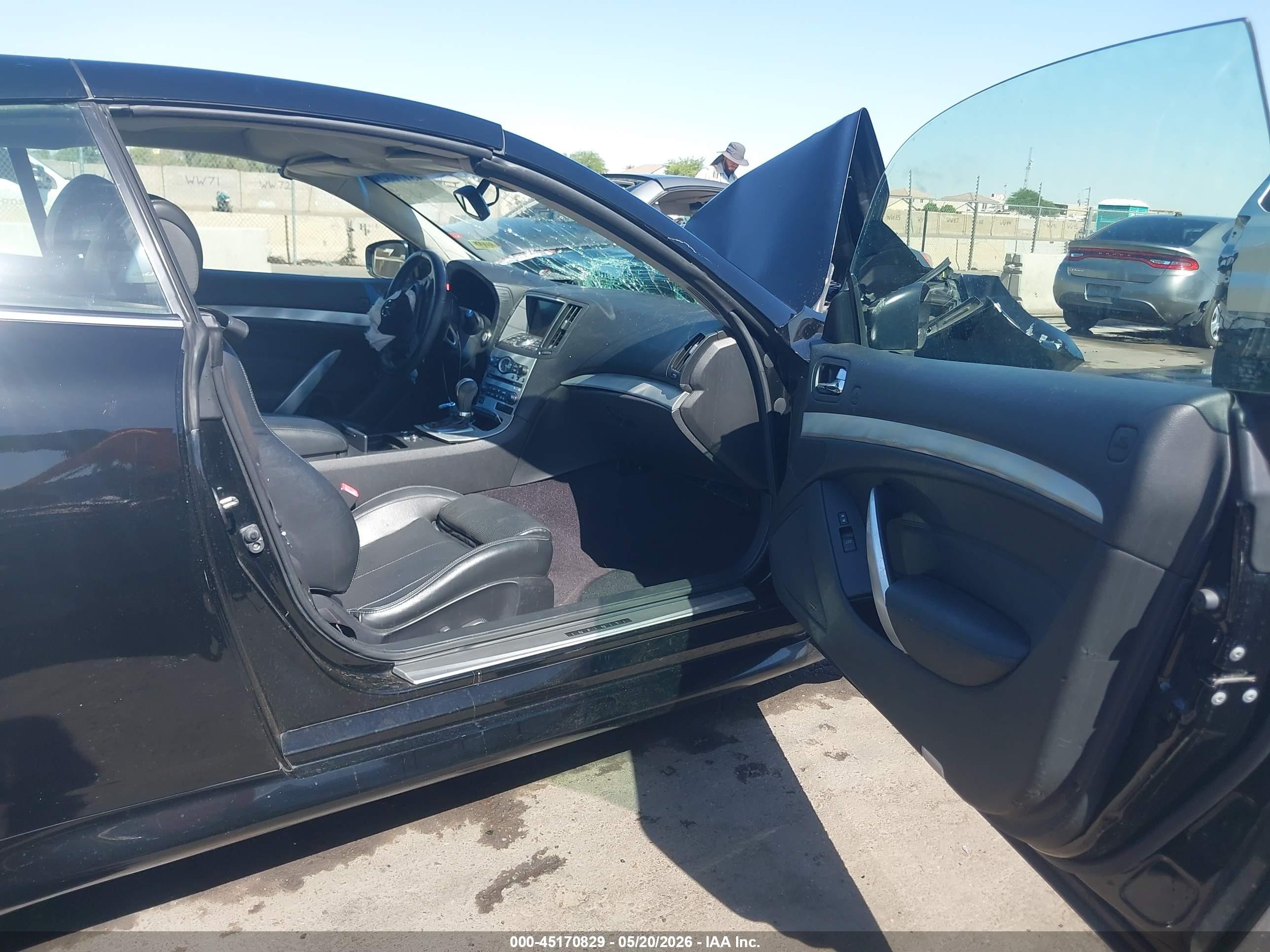 2009 Infiniti G37   Black vin: JNKCV66E59M724288