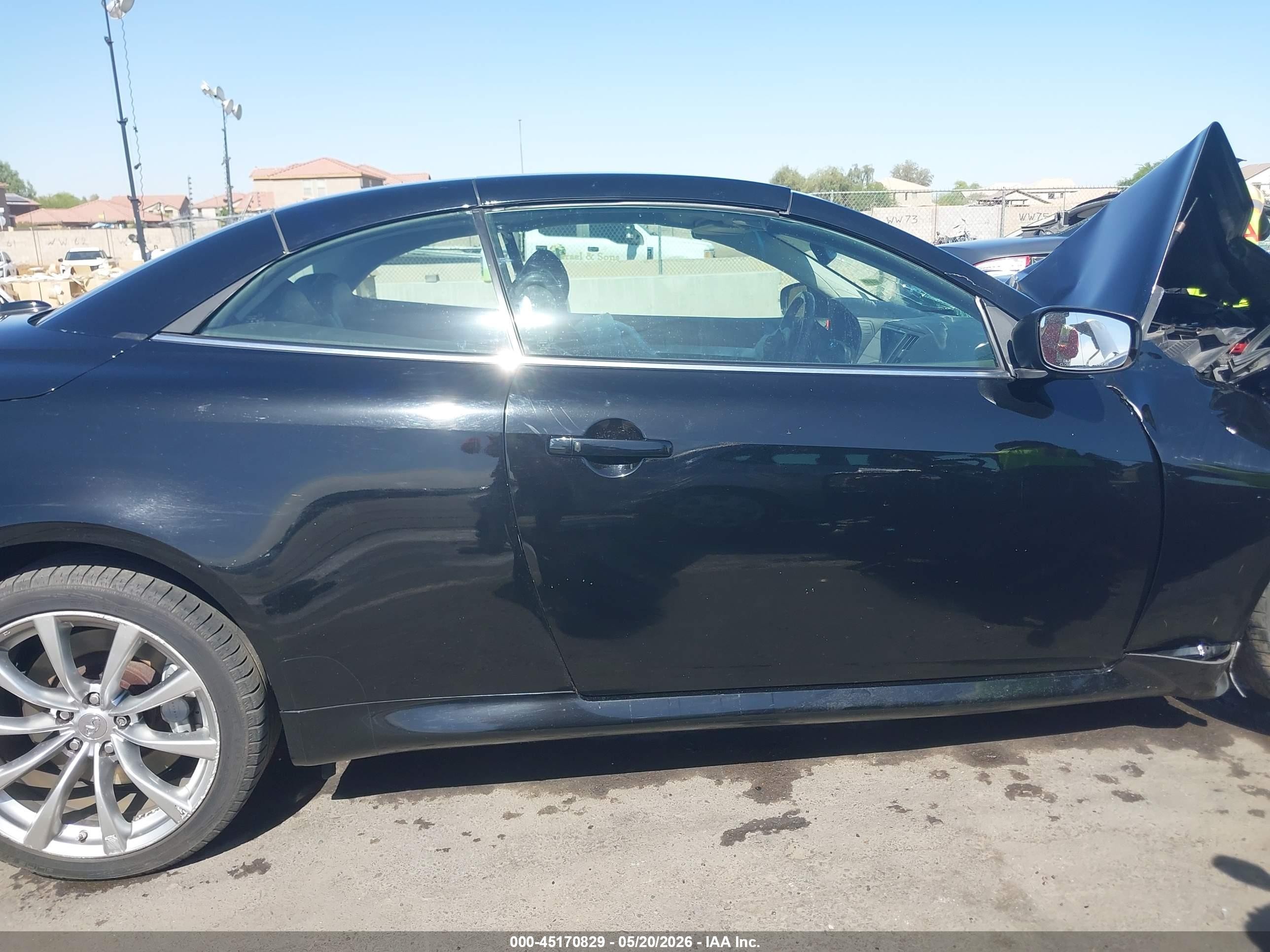 2009 Infiniti G37   Black vin: JNKCV66E59M724288