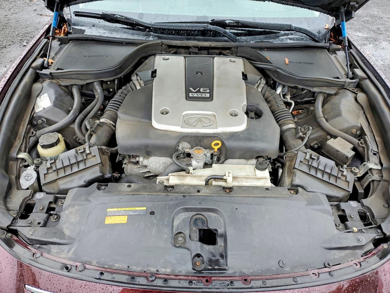 2009 Infiniti G37 Convertible Base Burgundy vin: JNKCV66E79M724440