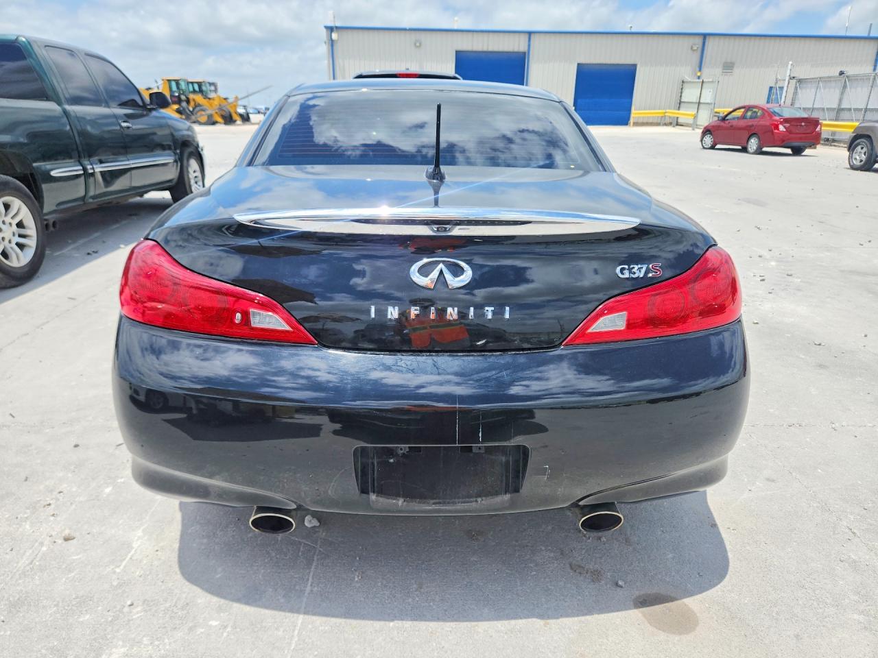 2009 Infiniti G37 Convertible Base Black vin: JNKCV66E79M724907