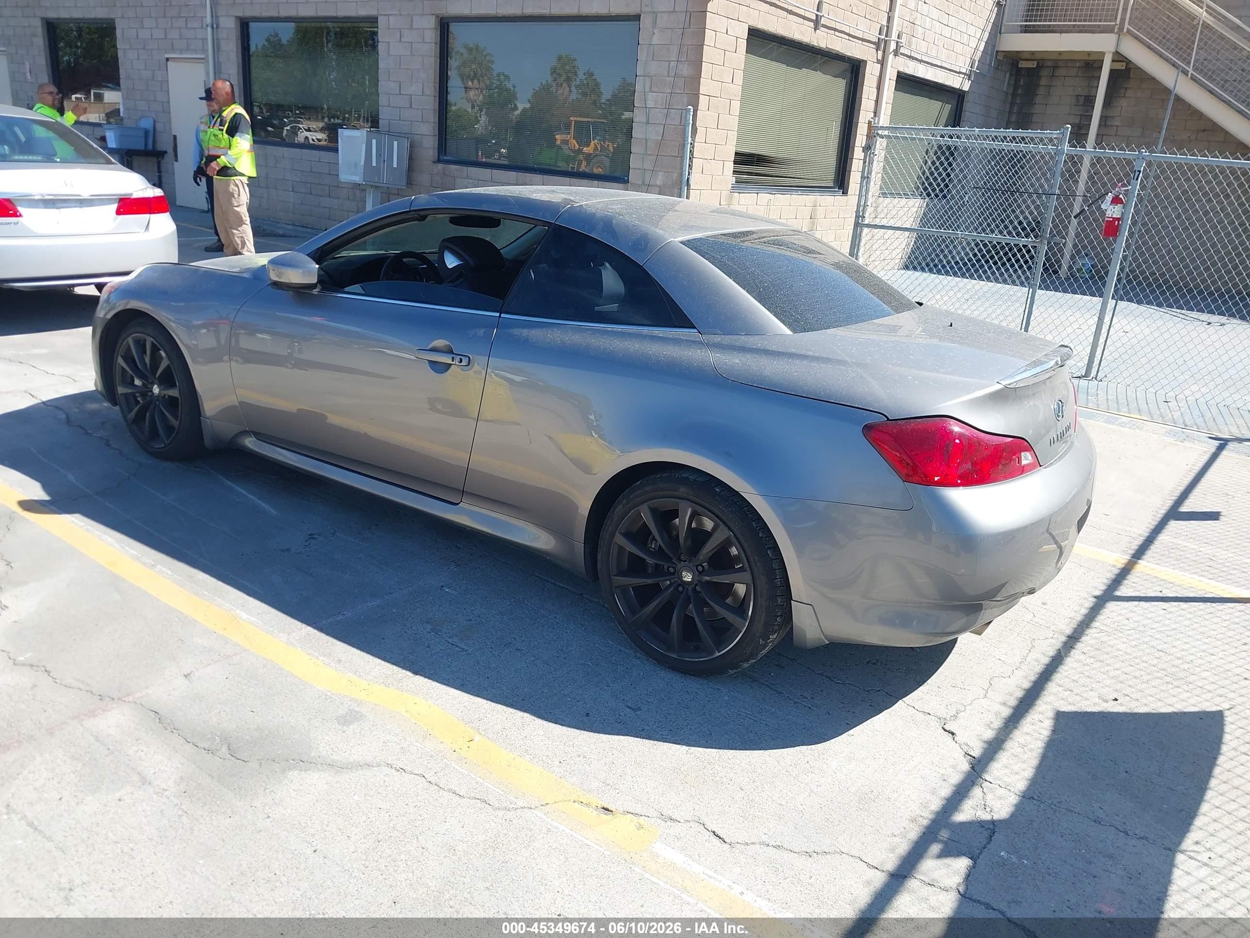 2009 Infiniti G37 Gray vin: JNKCV66E89M721515
