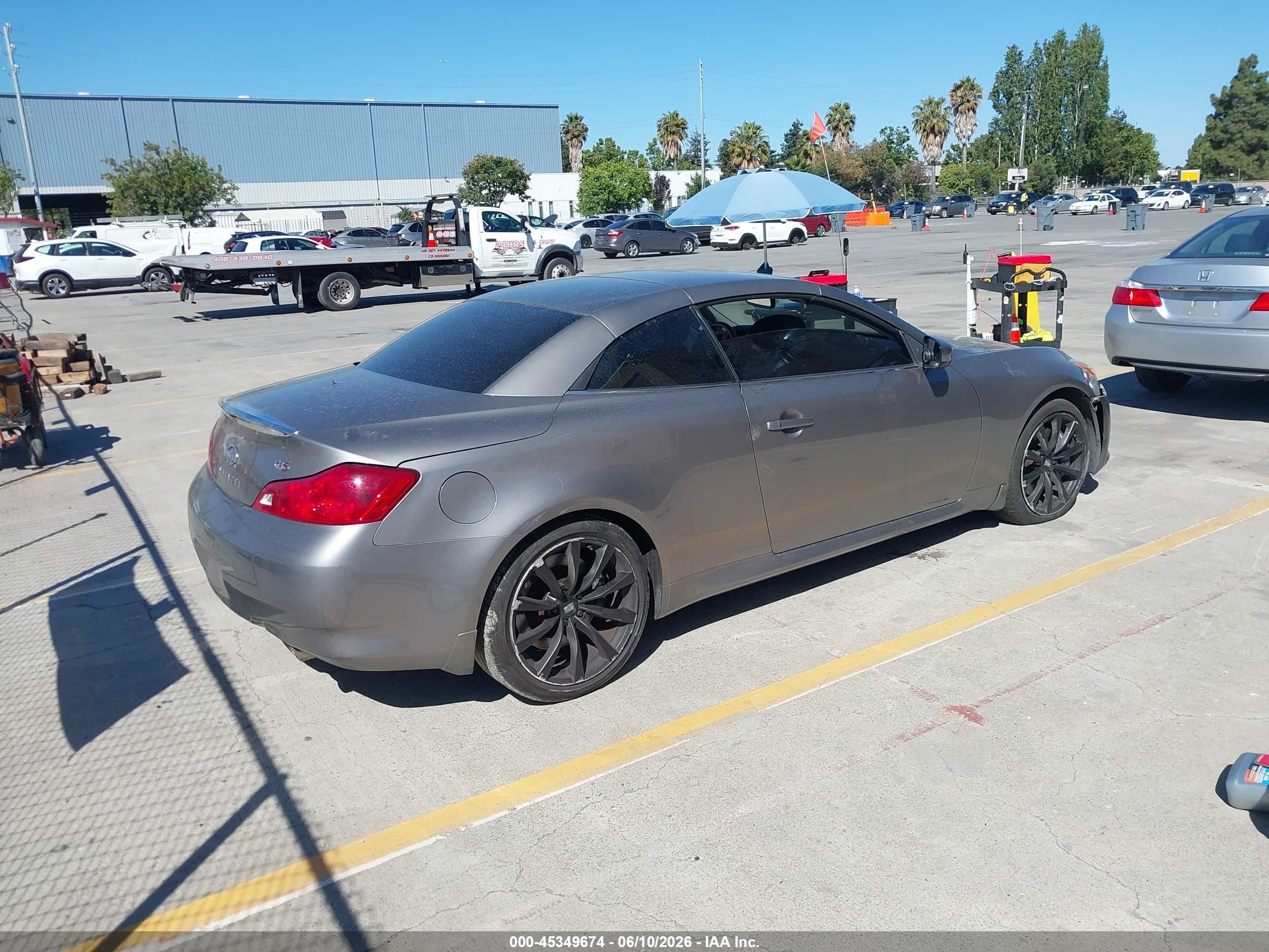 2009 Infiniti G37 Gray vin: JNKCV66E89M721515