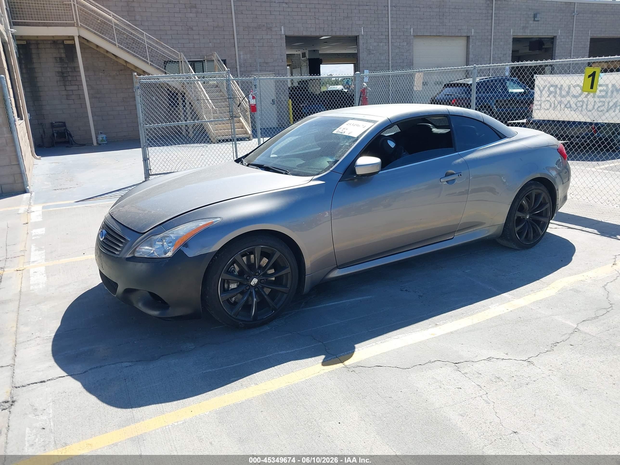 2009 Infiniti G37 Gray vin: JNKCV66E89M721515