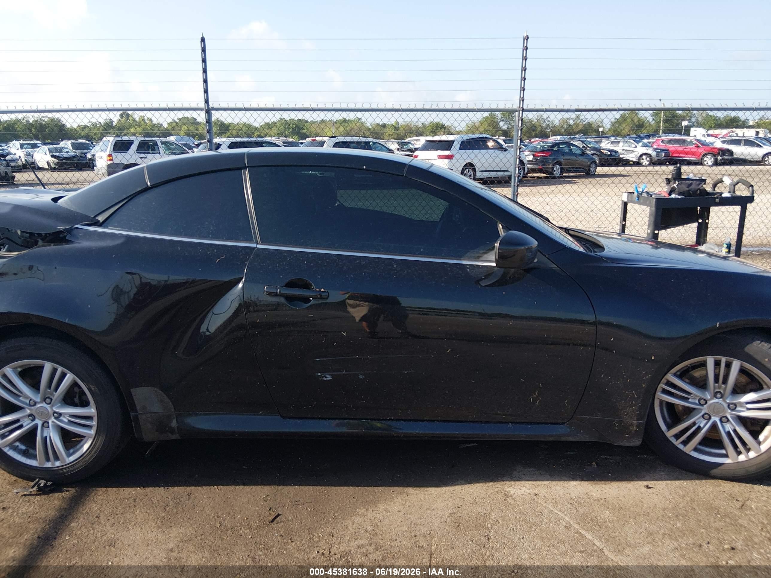 2009 Infiniti G37 Black vin: JNKCV66EX9M721760