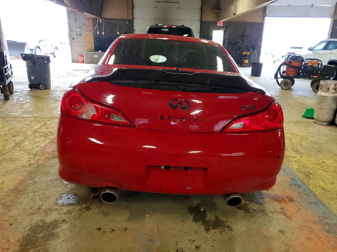 2009 Infiniti G37 Convertible Base Red vin: JNKCV66EX9M721855