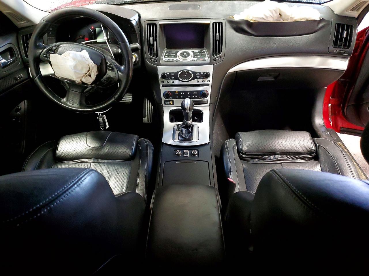 2009 Infiniti G37 Convertible Base Red vin: JNKCV66EX9M721855