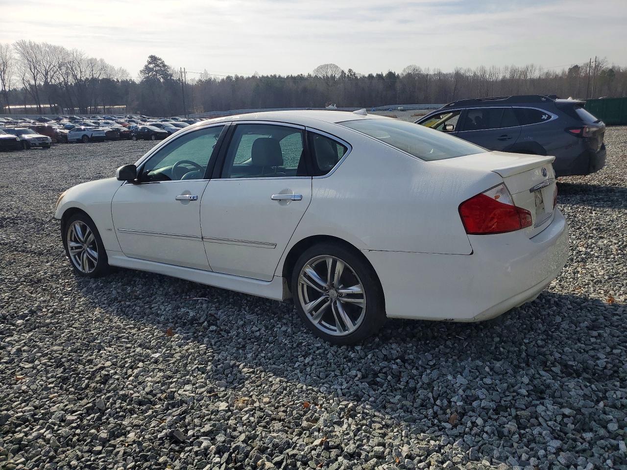 2009 Infiniti M35 Base White vin: JNKCY01E09M800592