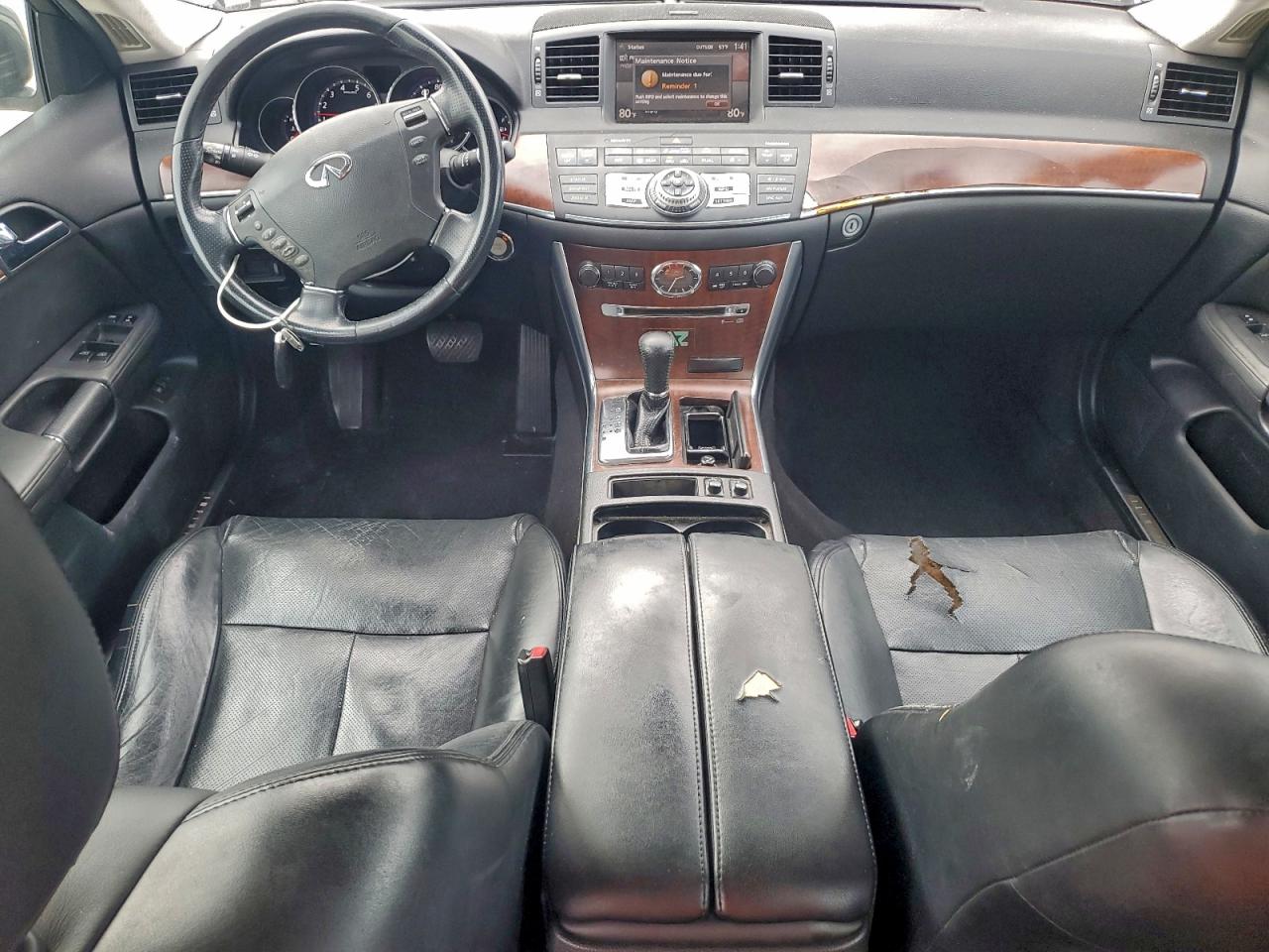 2009 Infiniti M35 Base Gray vin: JNKCY01E09M802312