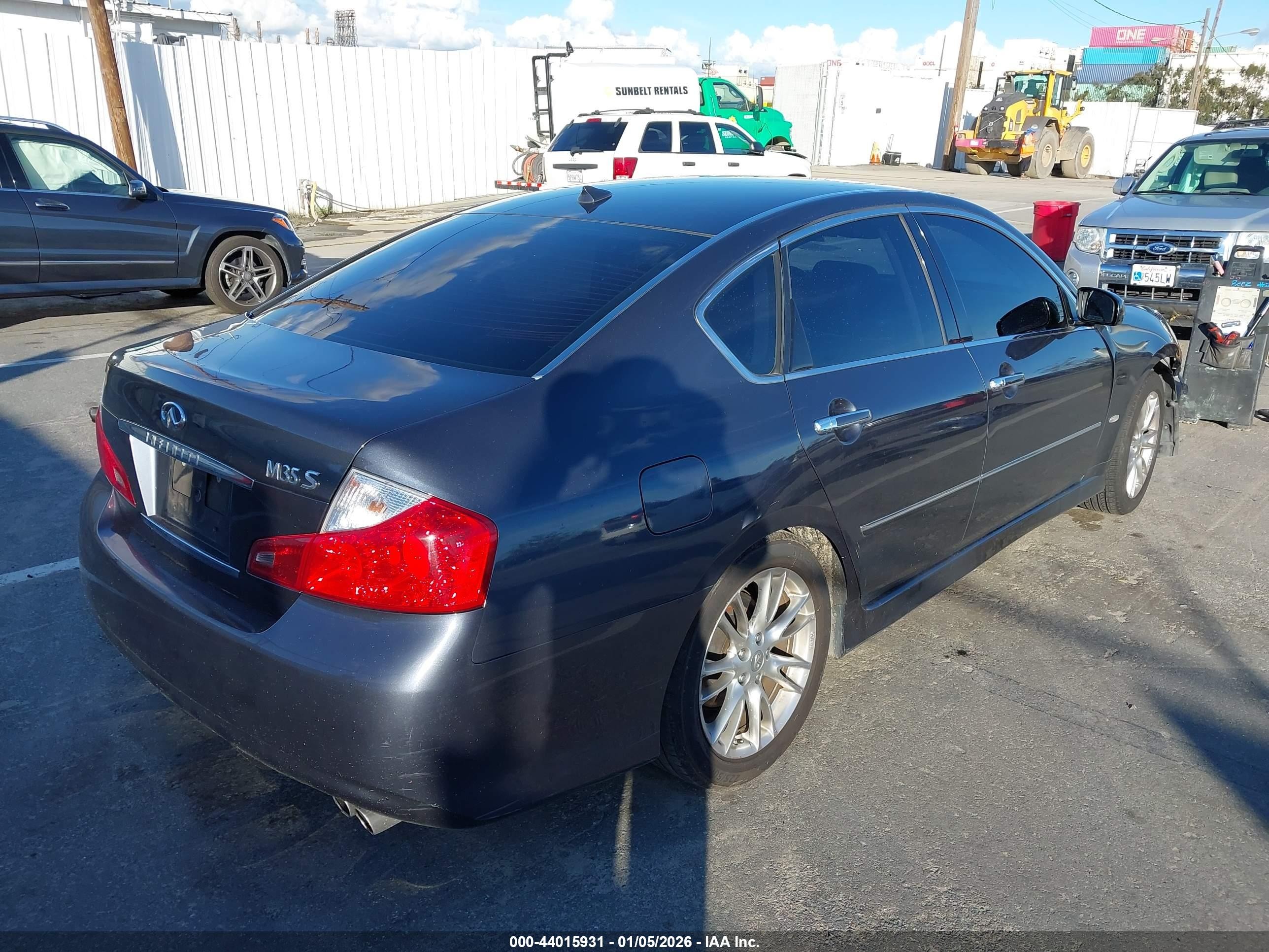 2009 Infiniti M35   Gray vin: JNKCY01E09M802763