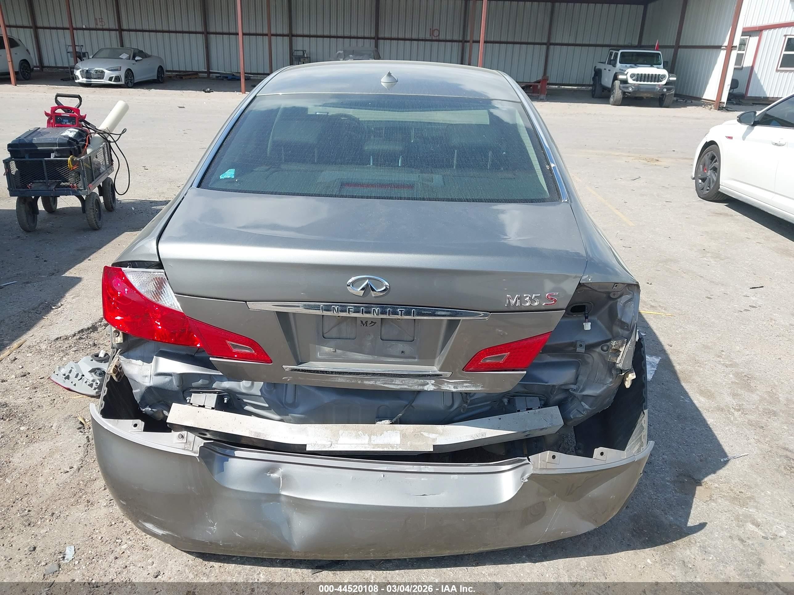 2009 Infiniti M35   Gray vin: JNKCY01E19M800343