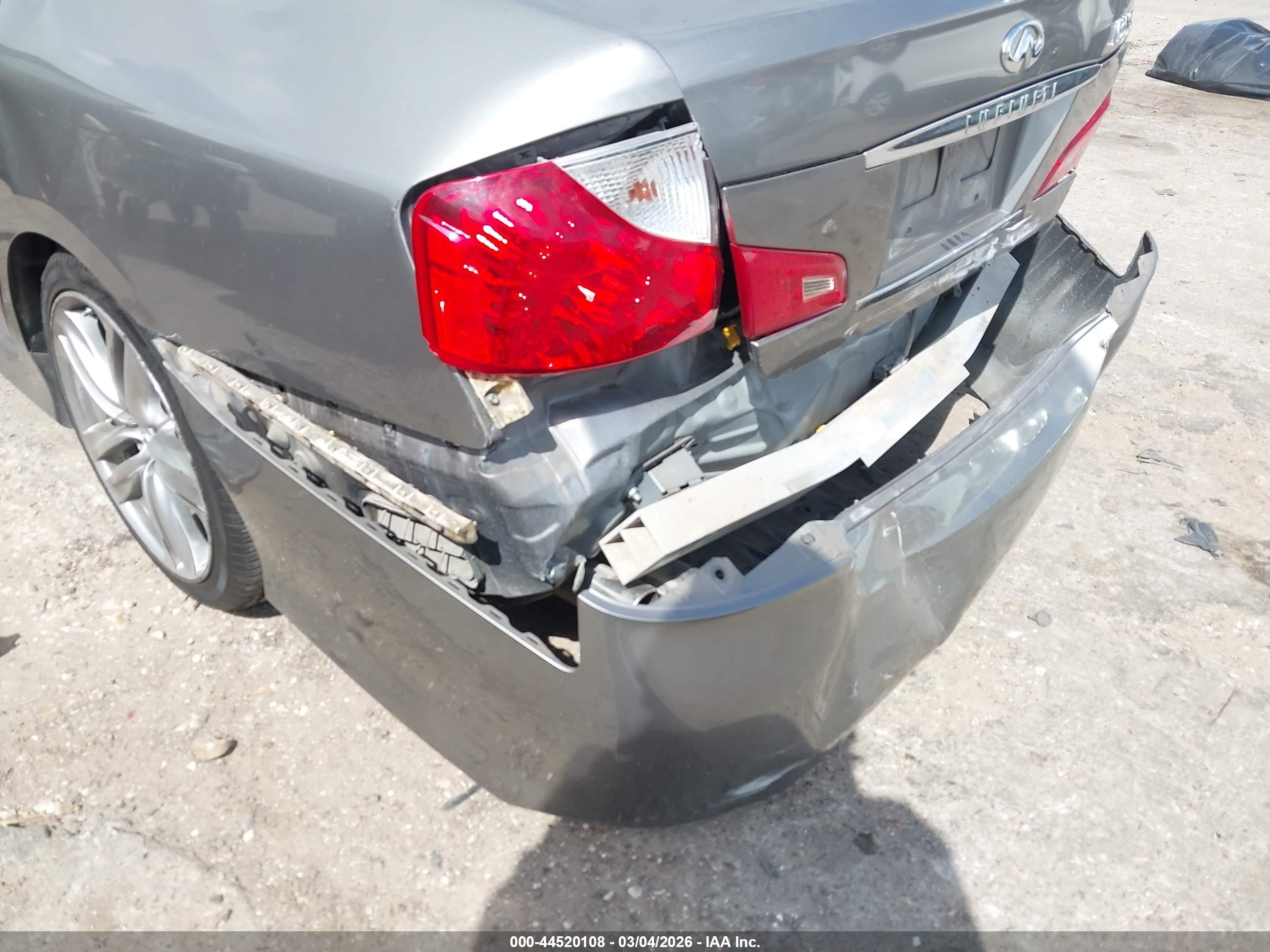 2009 Infiniti M35   Gray vin: JNKCY01E19M800343