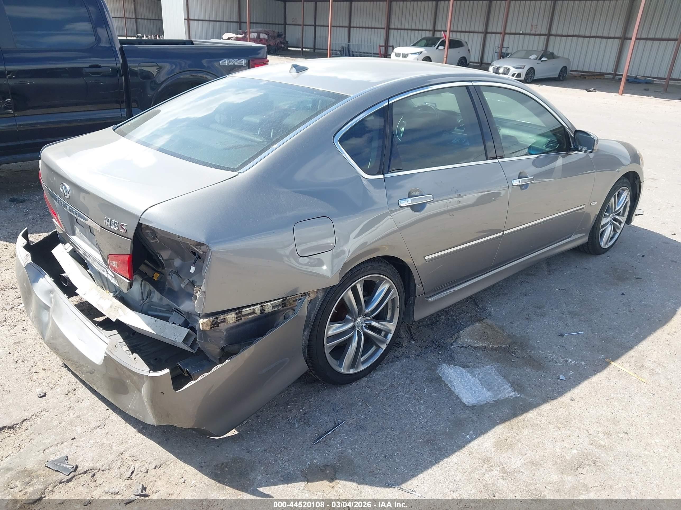 2009 Infiniti M35   Gray vin: JNKCY01E19M800343