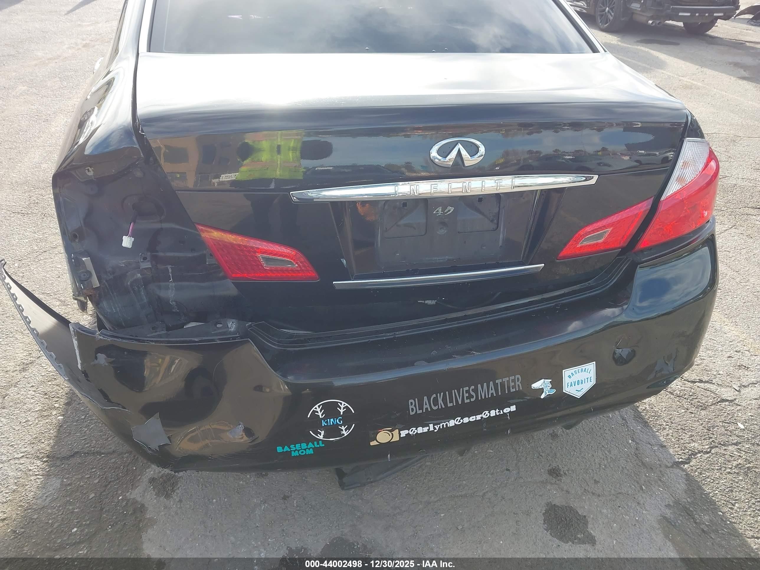 2009 Infiniti M35   Black vin: JNKCY01E29M802540