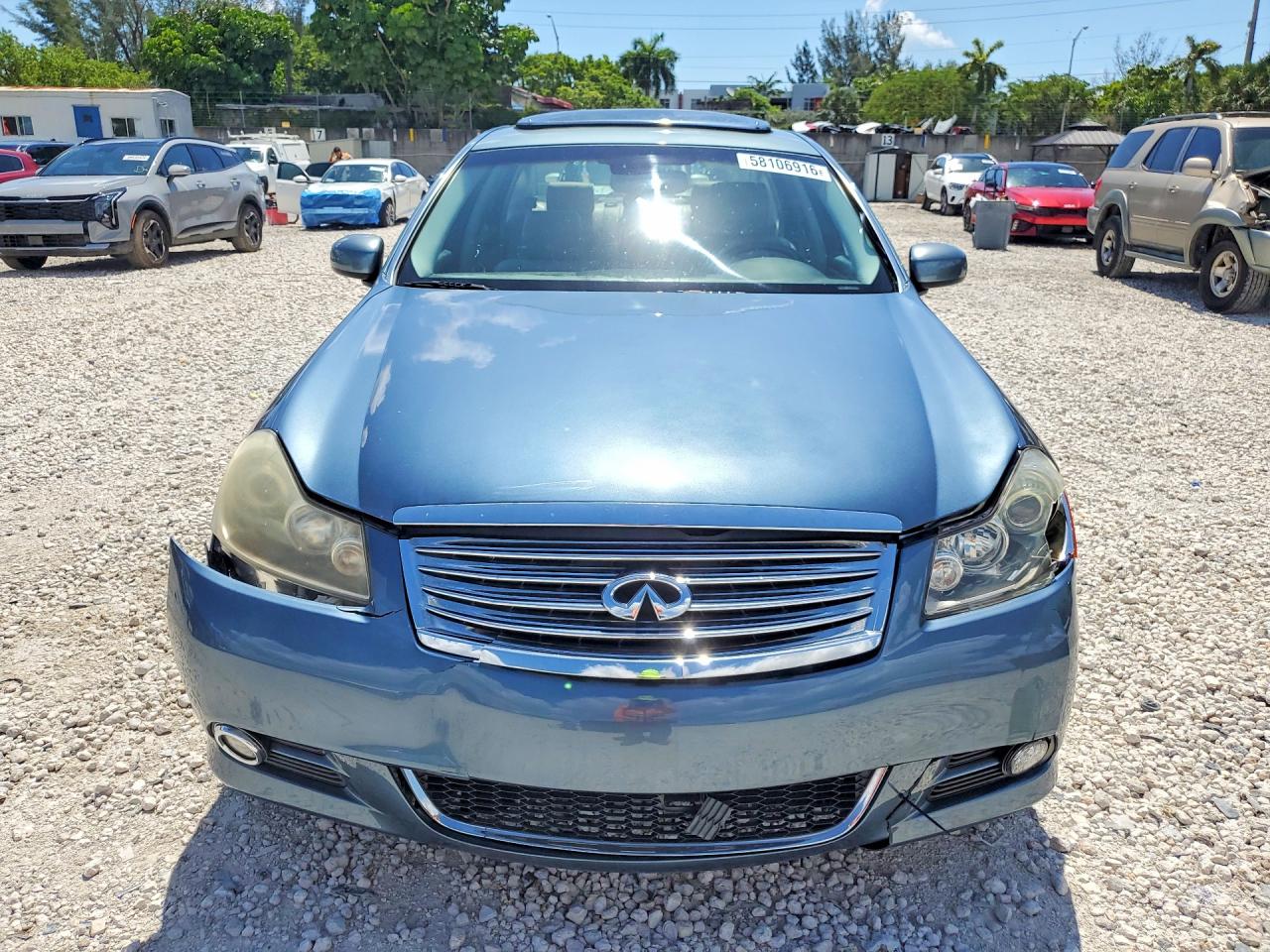 2009 Infiniti M35 Base Blue vin: JNKCY01E39M801719